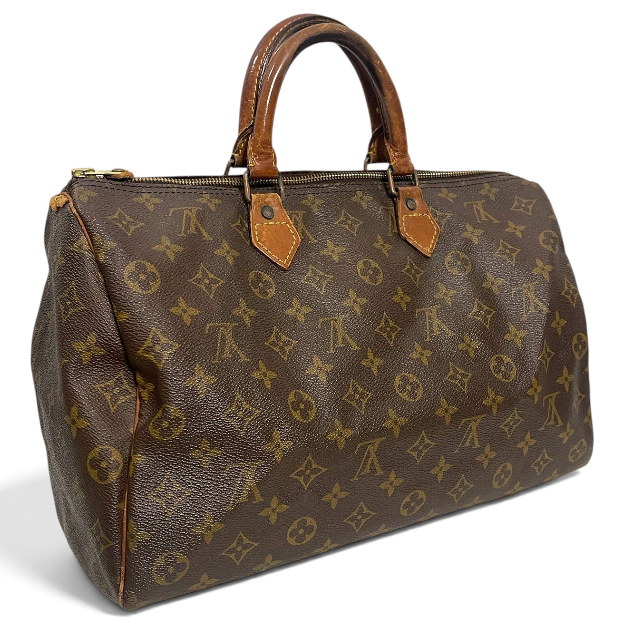 Louis Vuitton Speedy leather bowling bag