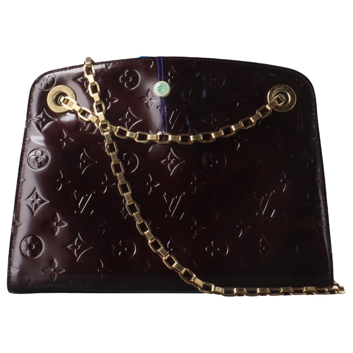 Patent leather handbag