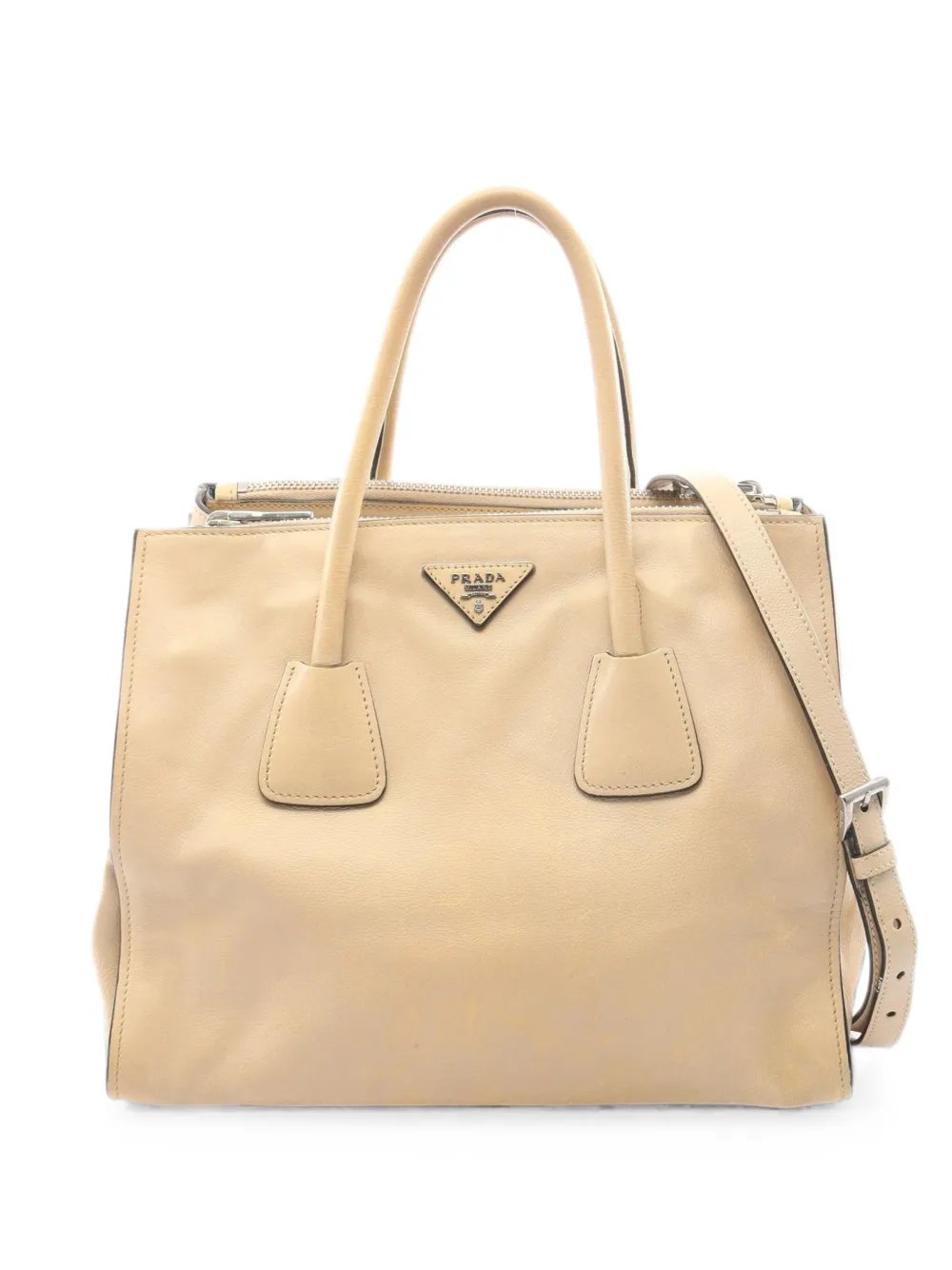 2000s triangle logo 2-Way tote bag