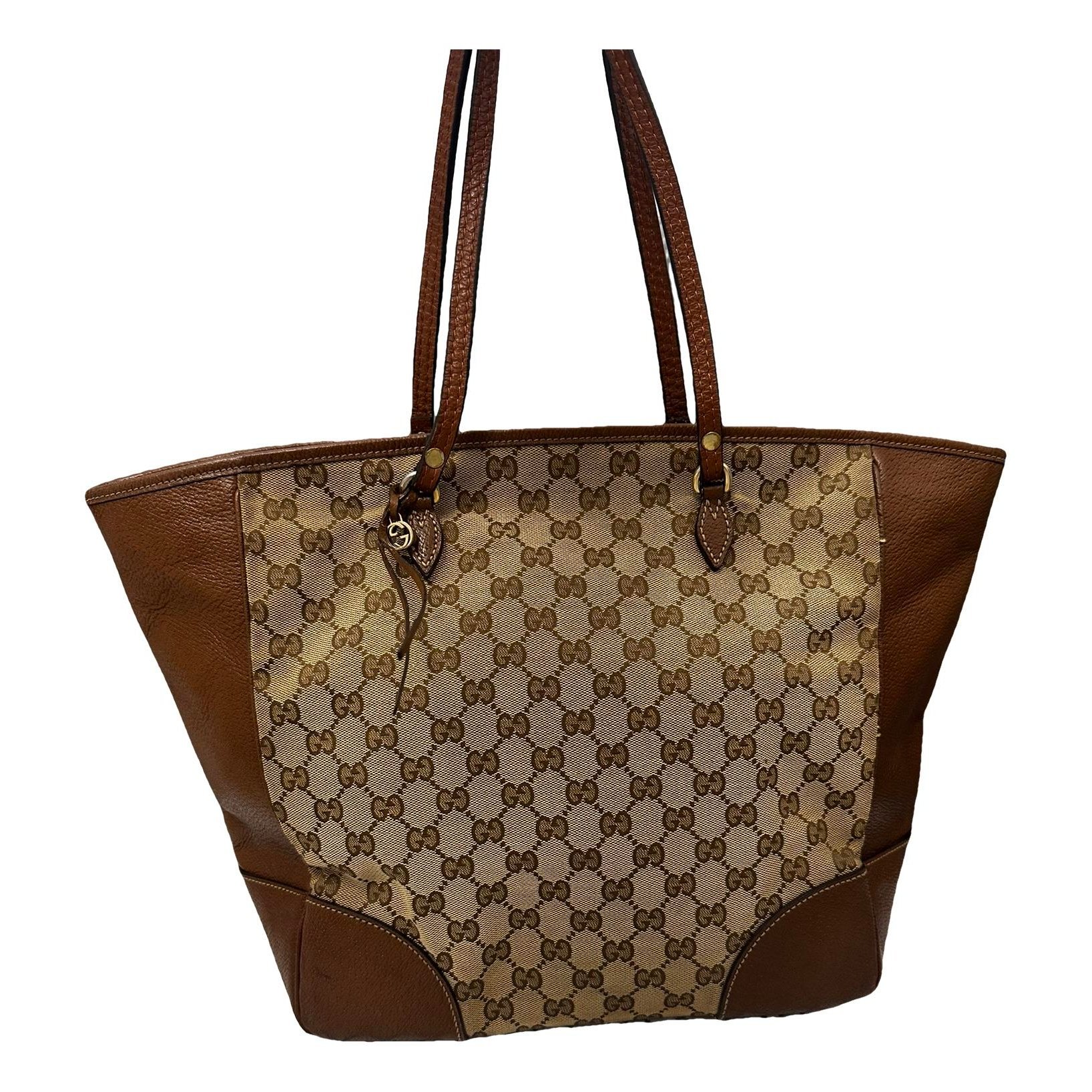 Leather tote