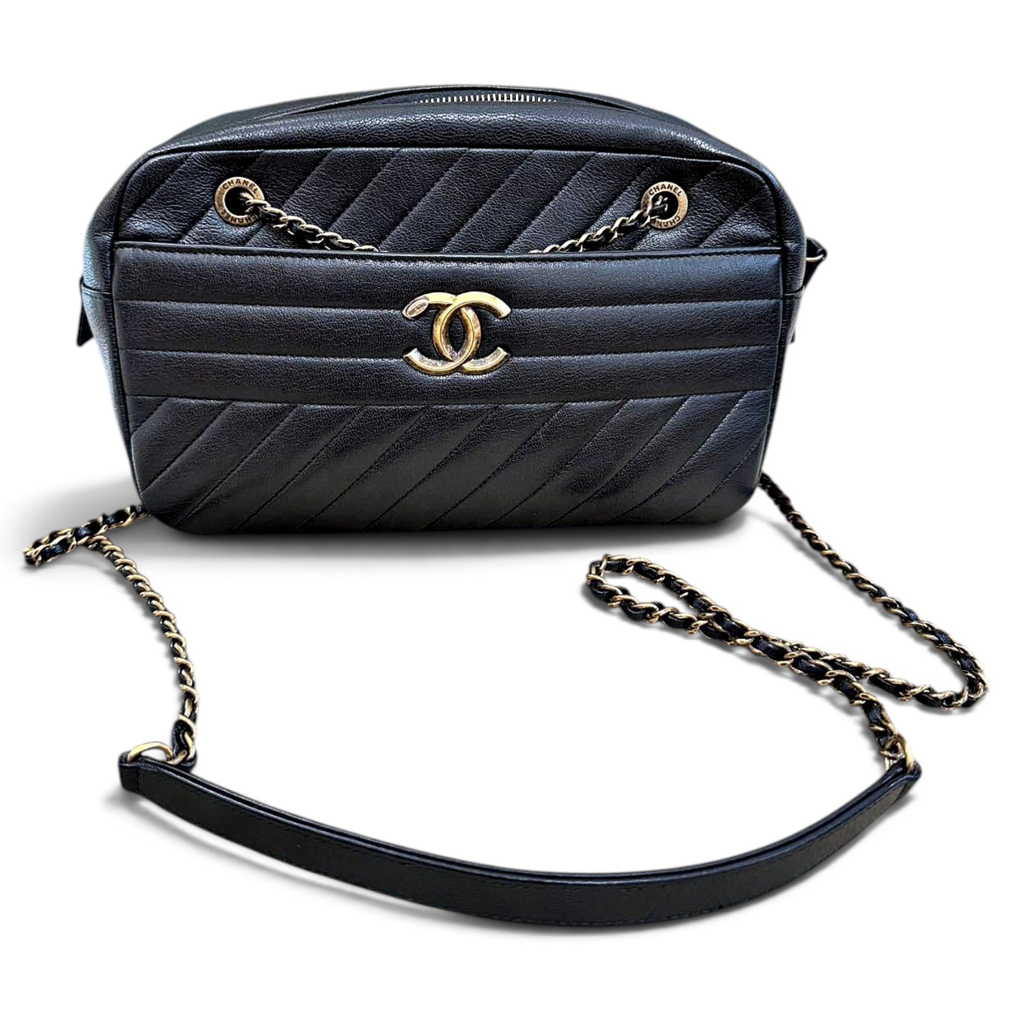 Leather crossbody bag