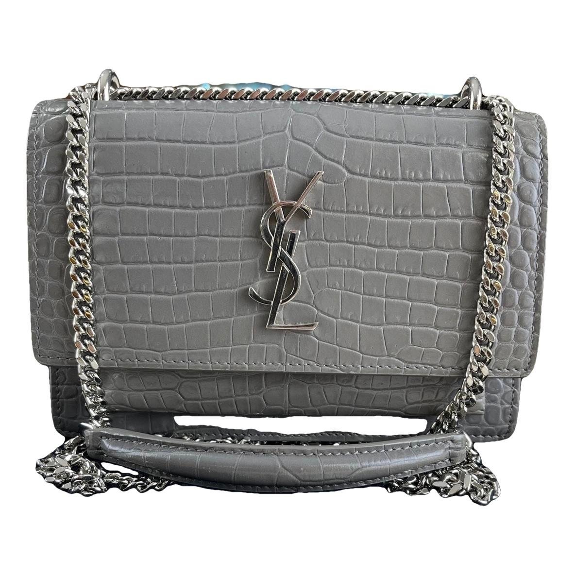 Sunset leather handbag