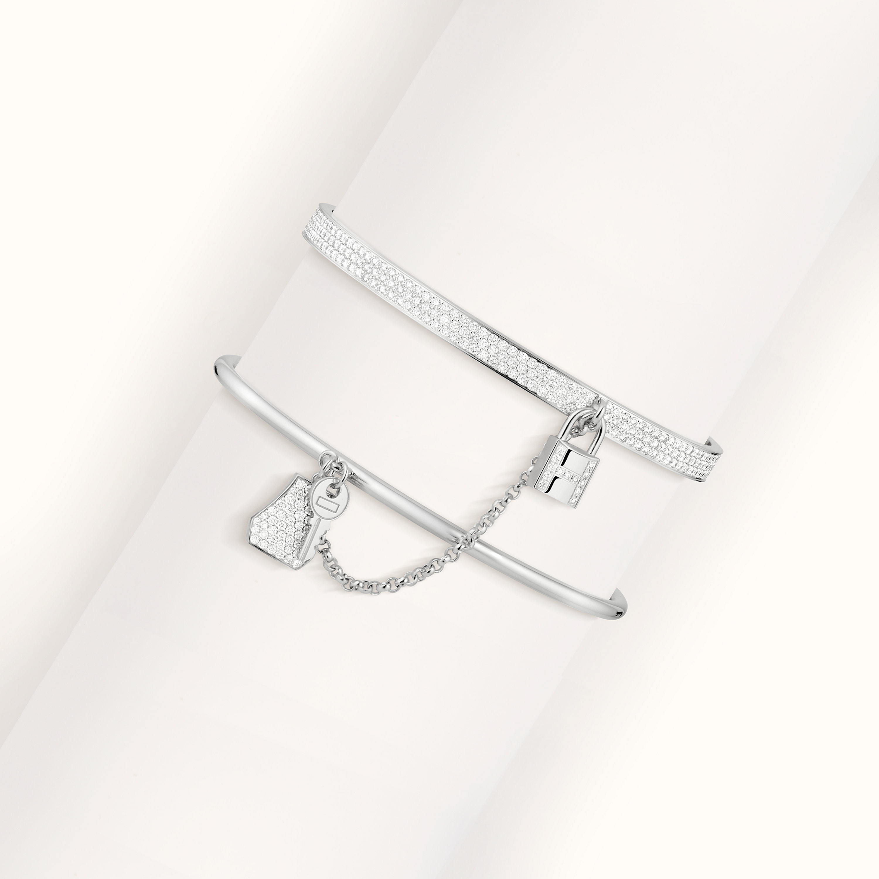 Kelly Cadenas double bracelet, small model