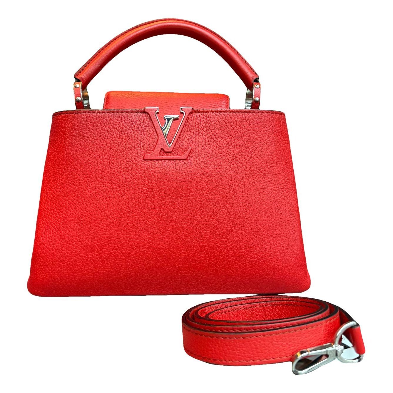 Capucines leather handbag