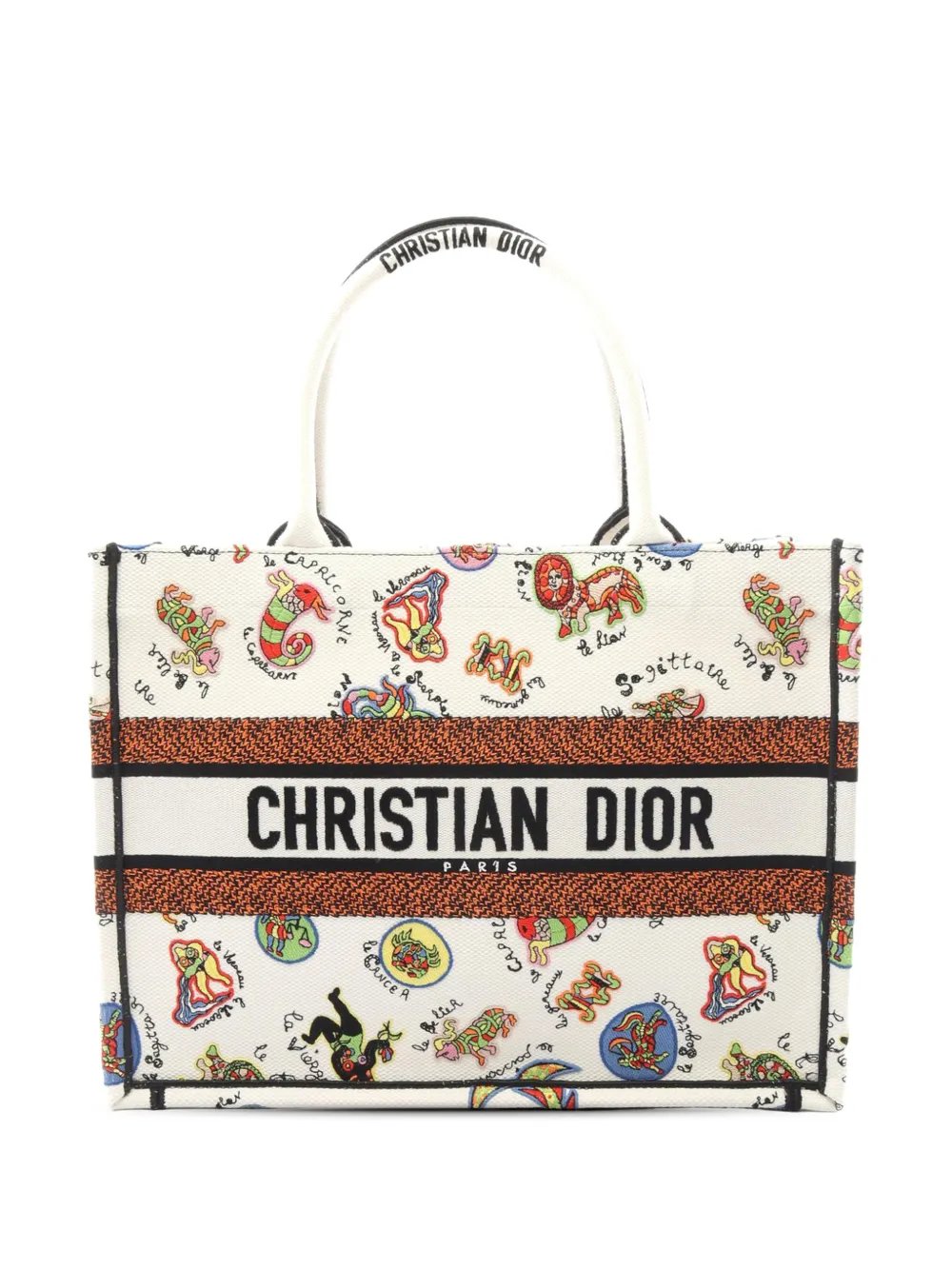 2010-2026 Niki de Saint Phalle Medium Embroidered Canvas Book tote bag
