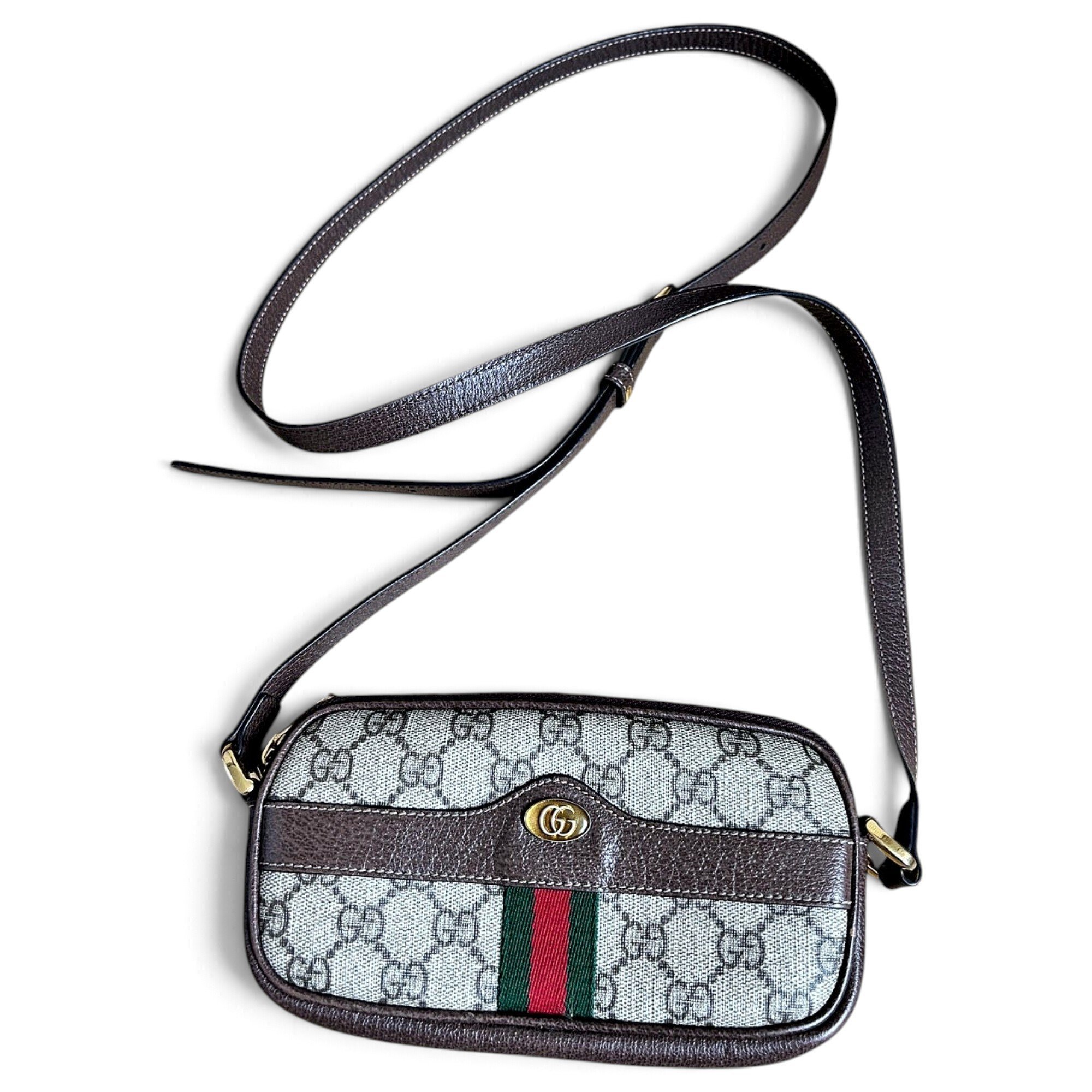 Leather crossbody bag