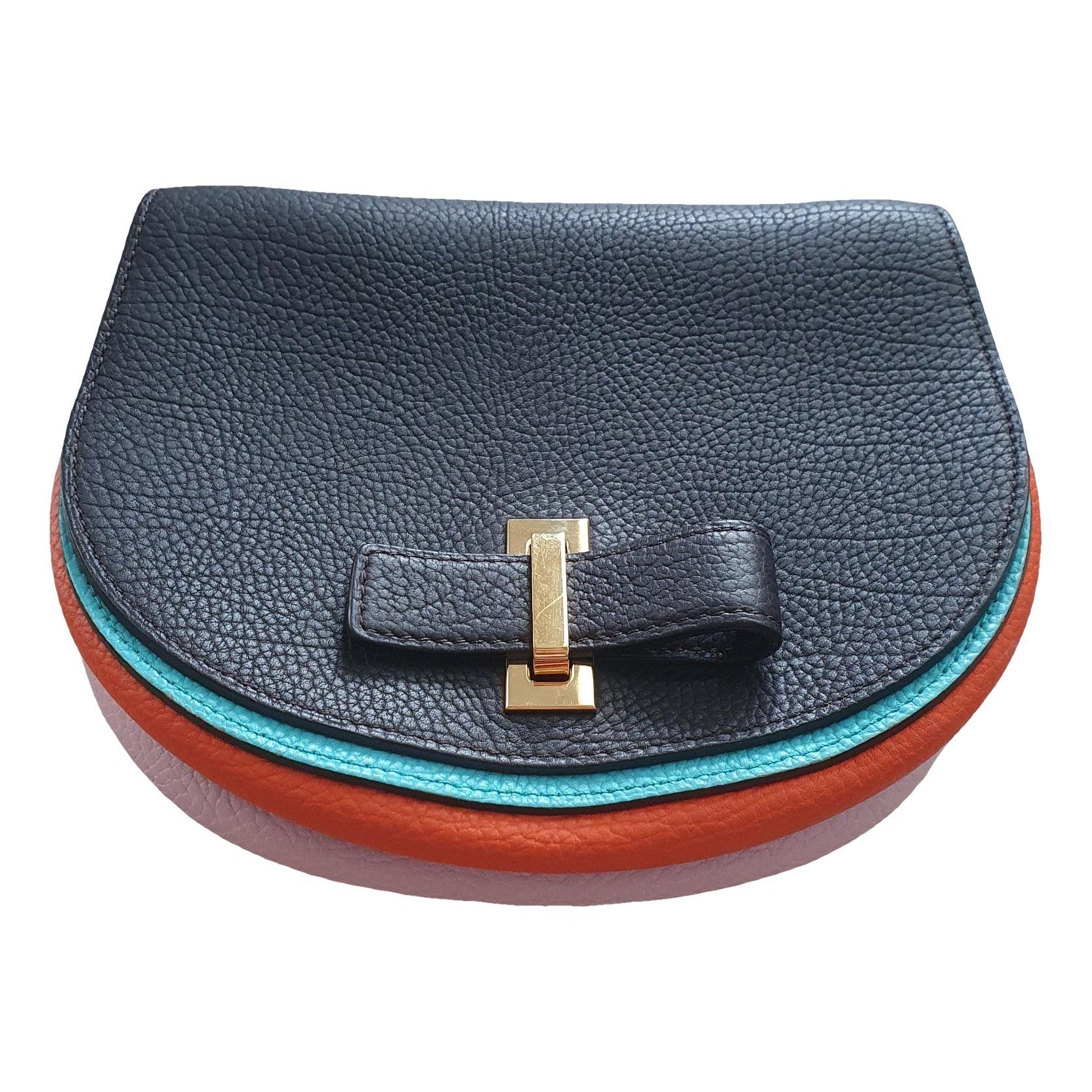 Mutin leather crossbody bag