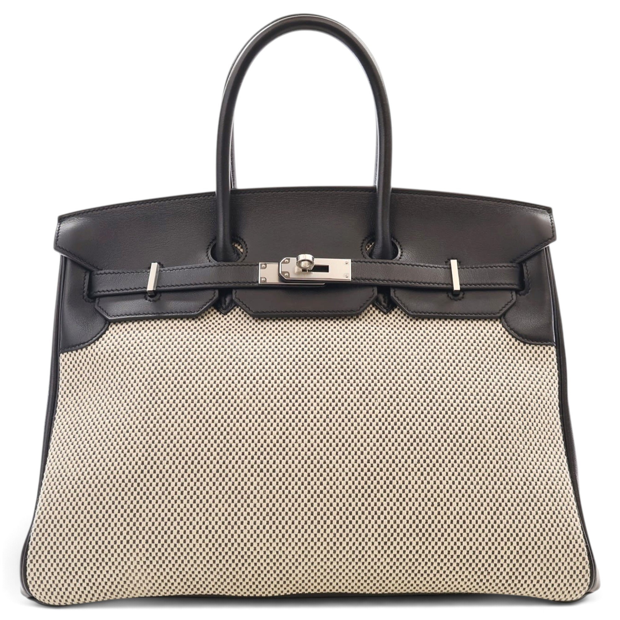 Hermes Birkin 35 leather tote