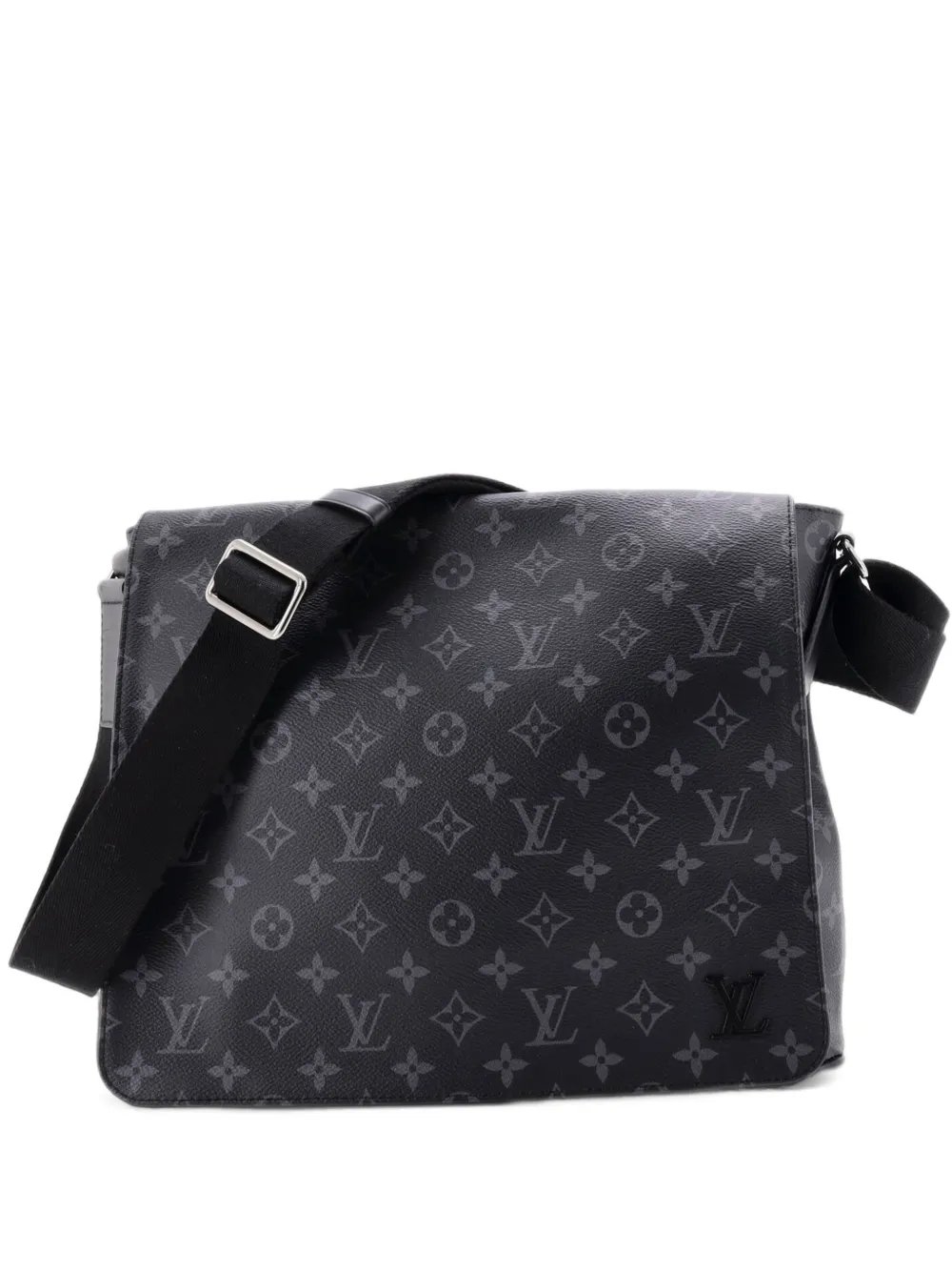 District Messenger Bag Monogram Eclipse Canvas MM crossbody bag