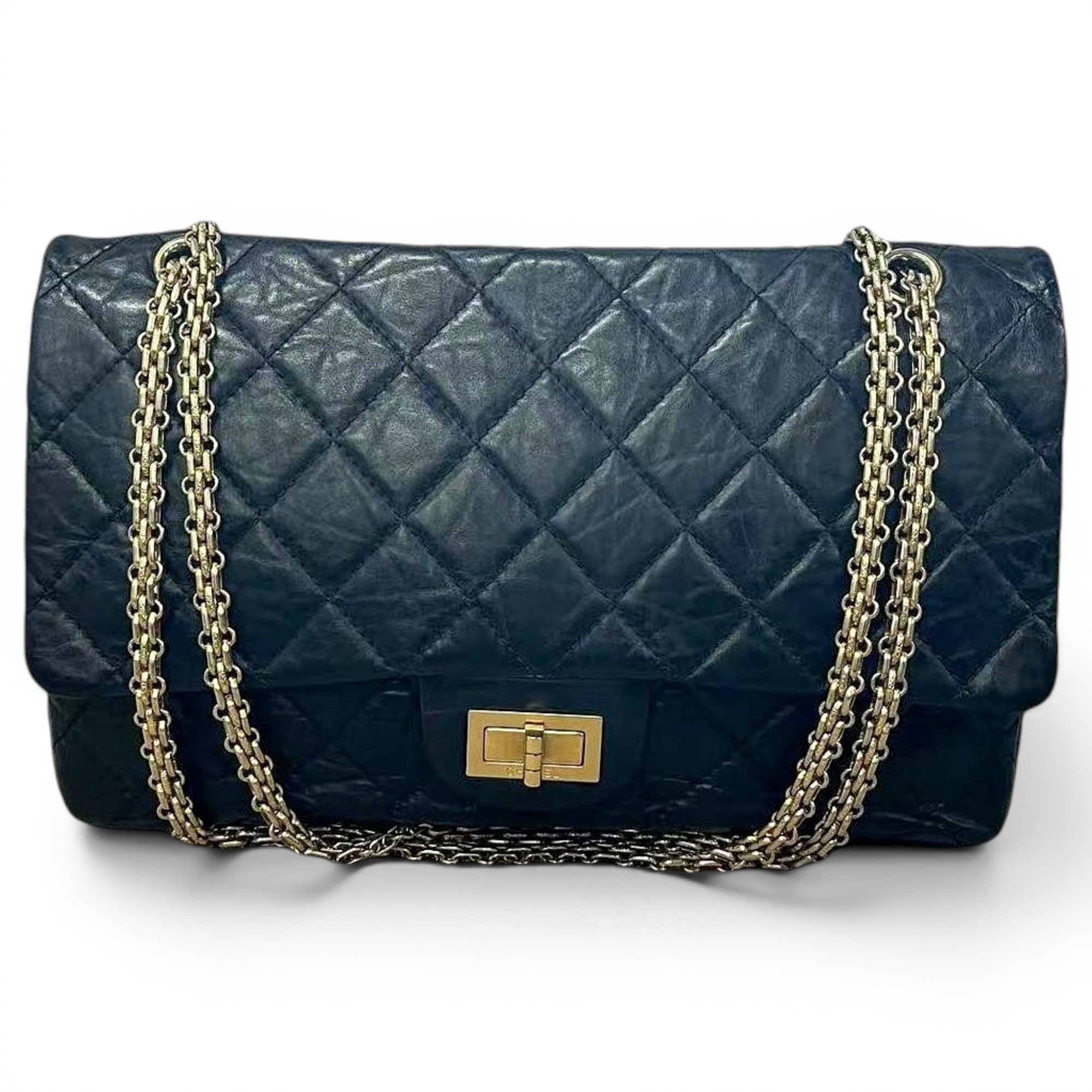 2.55 leather handbag