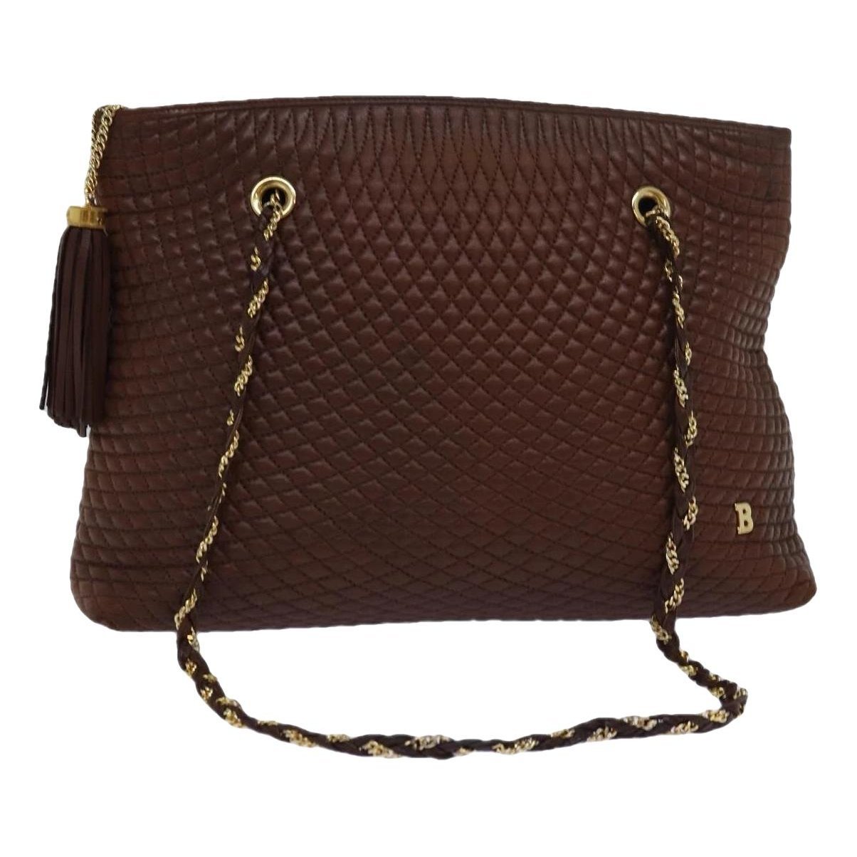 Leather tote