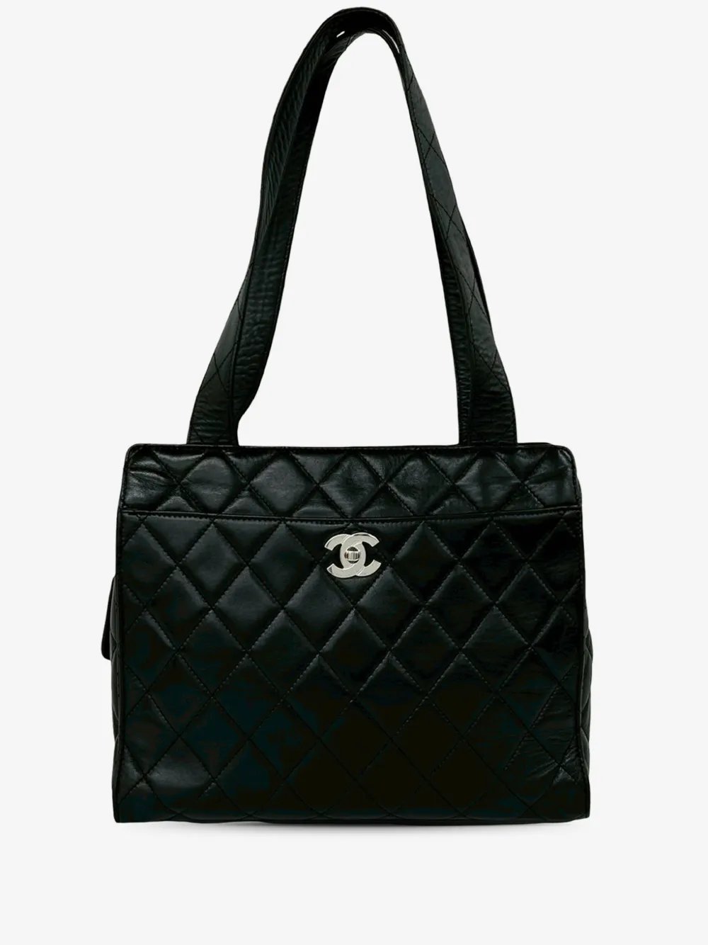 1996-1997 CC Quilted Lambskin shoulder bag