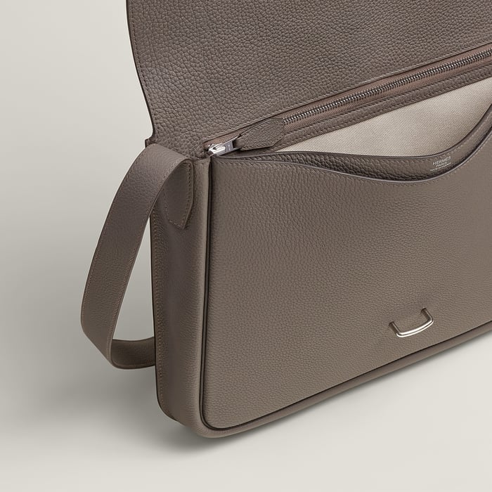 Gris Étain Steve Light Messenger Bag