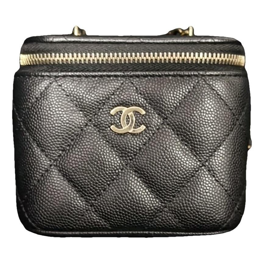 Trendy CC Vanity leather handbag
