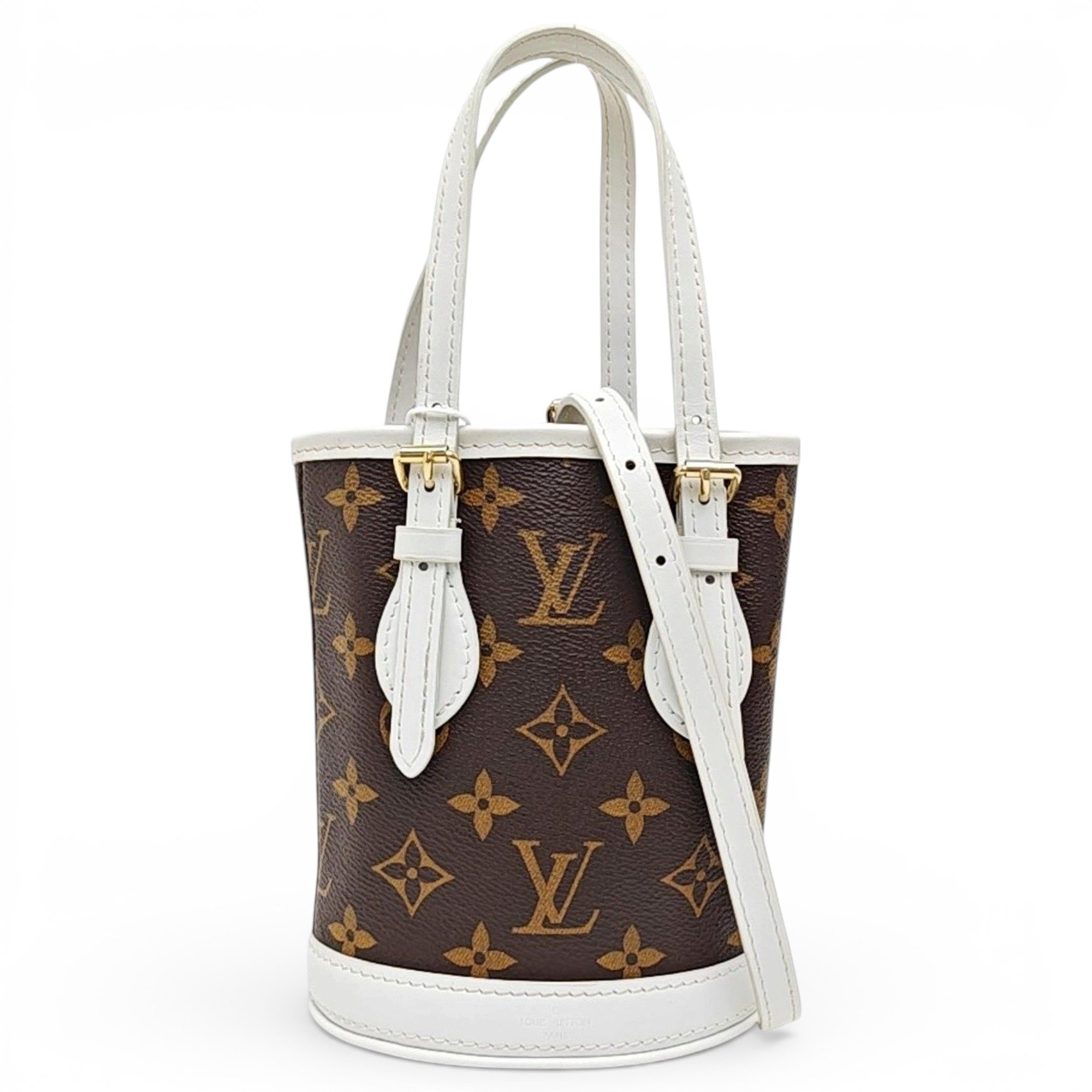 Louis Vuitton Bucket leather handbag