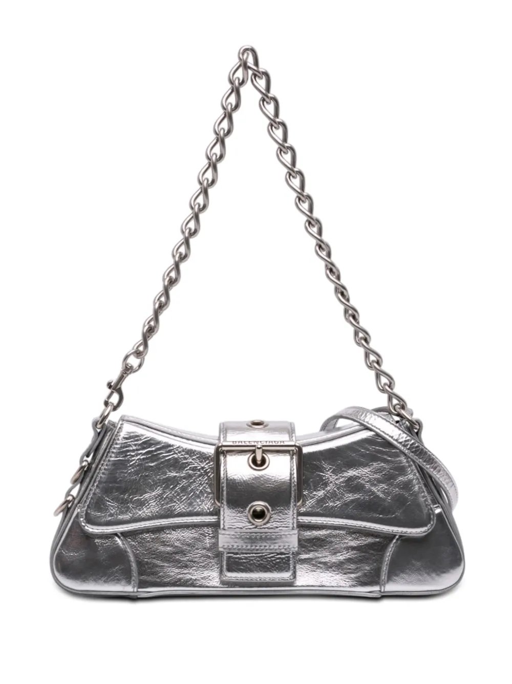 2022 Small Metallic Calfskin Lindsay satchel