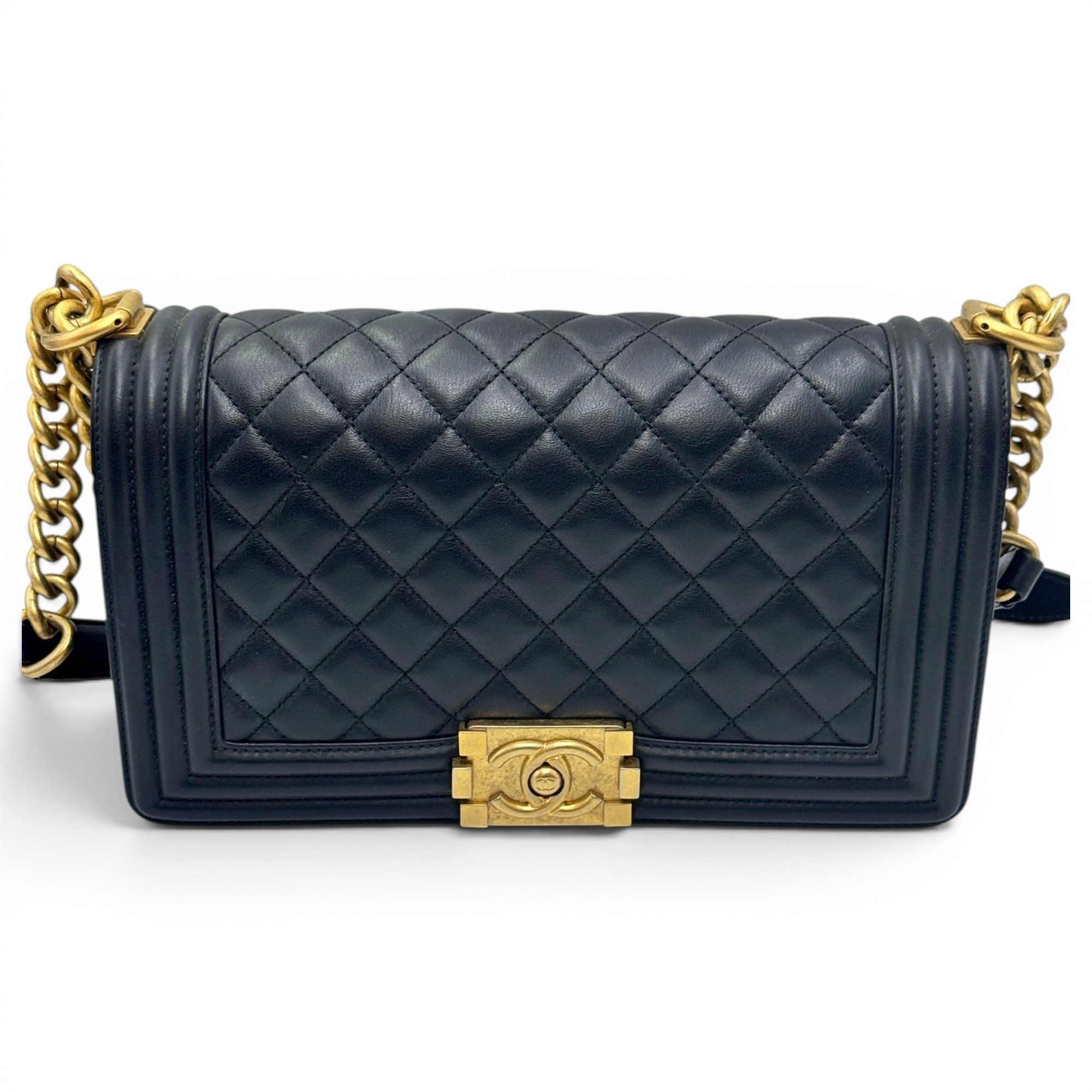 Boy leather handbag