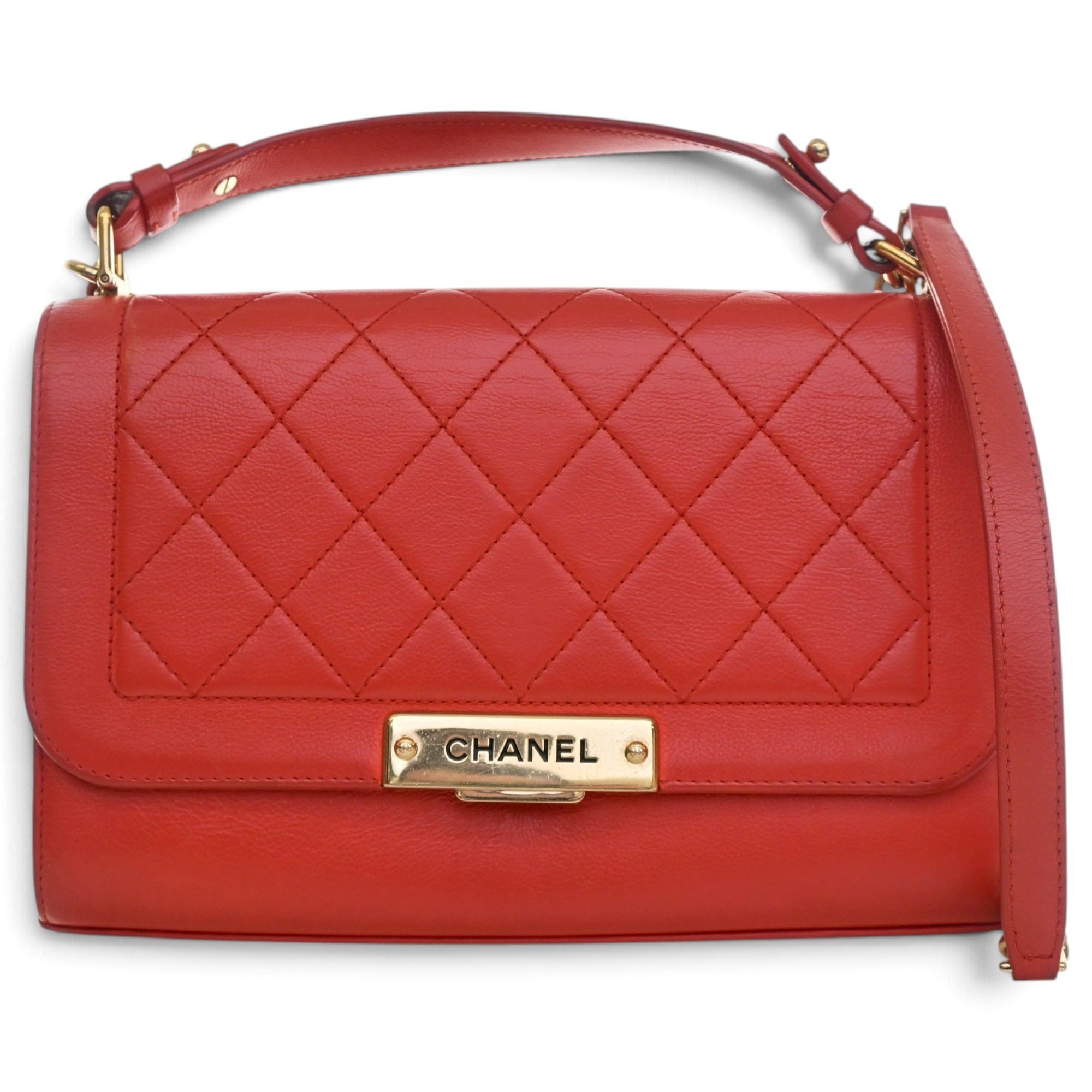 Leather crossbody bag