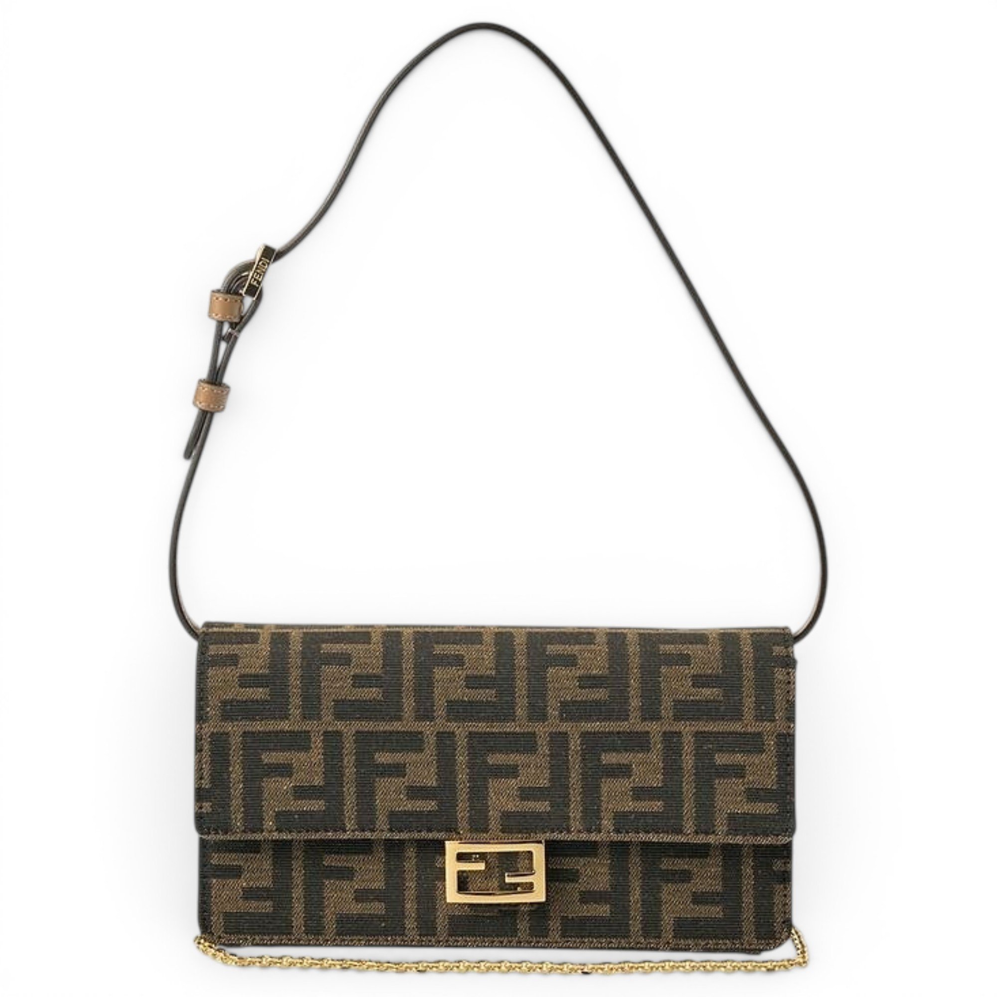Baguette leather handbag