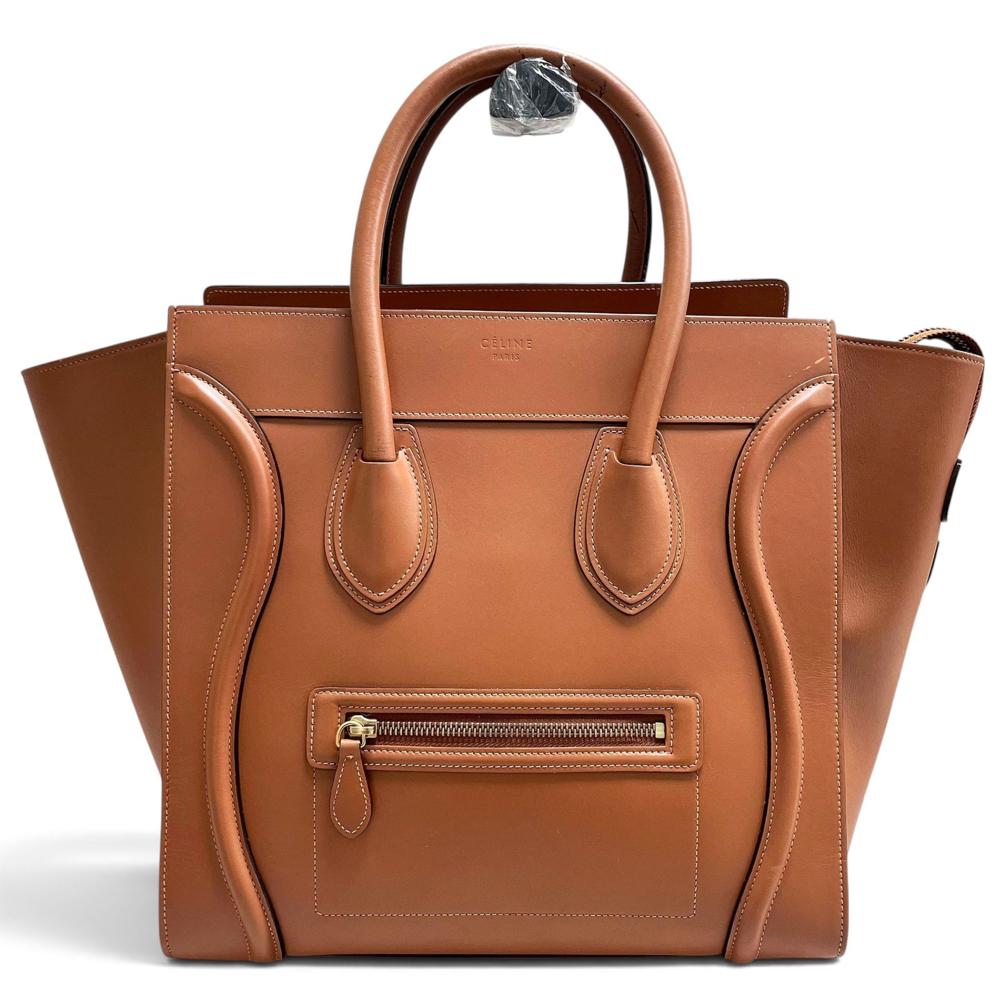 Luggage leather handbag