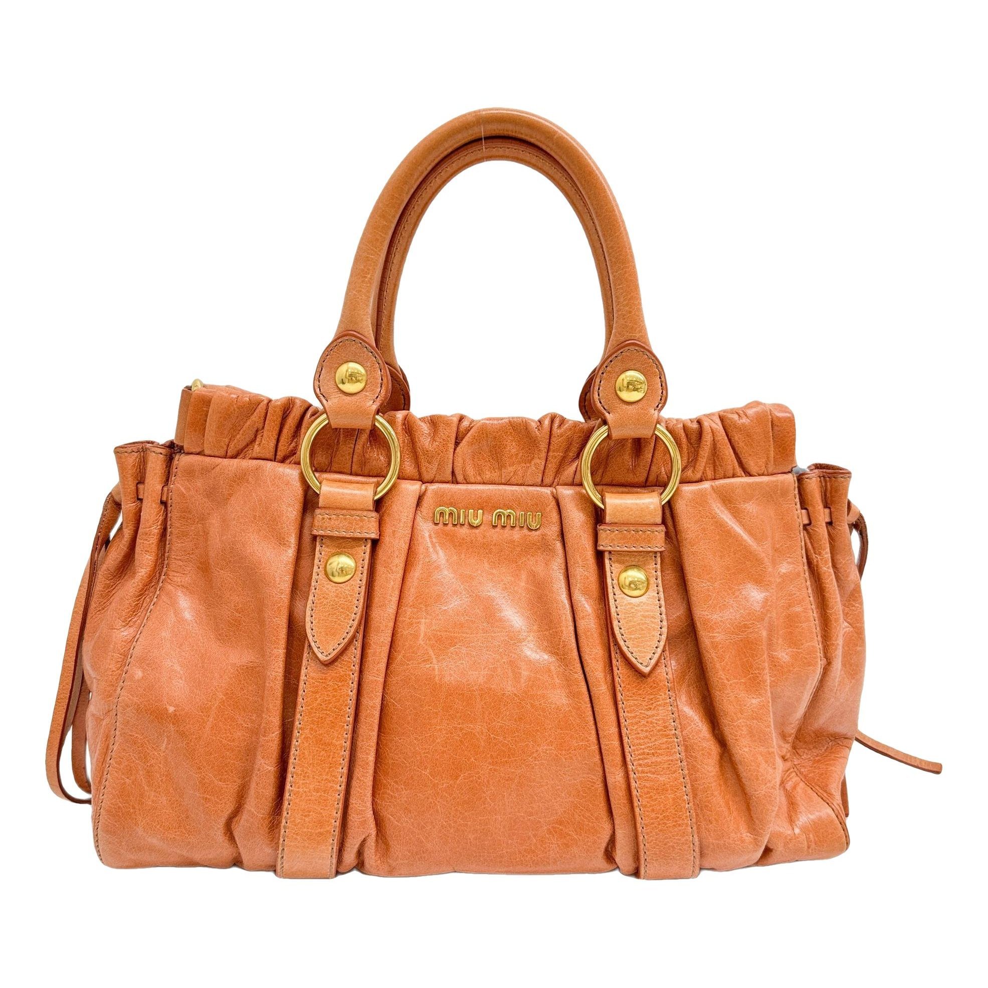 Vitello leather handbag