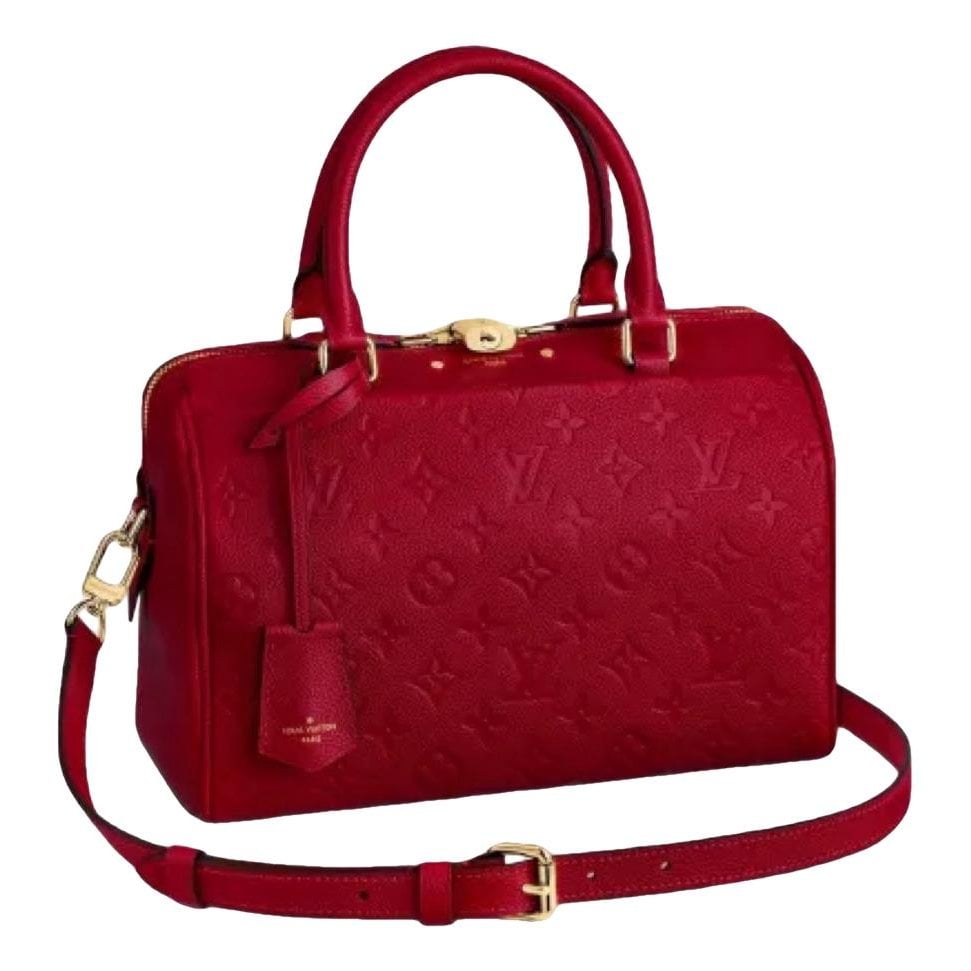 Speedy leather handbag