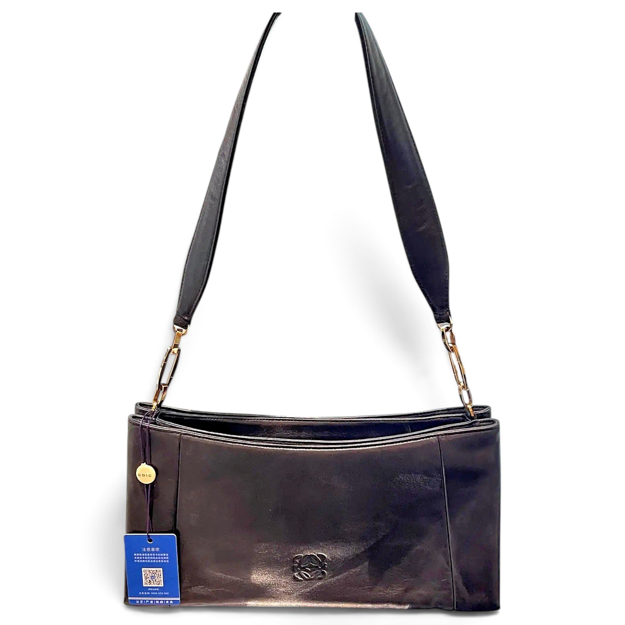 Leather handbag