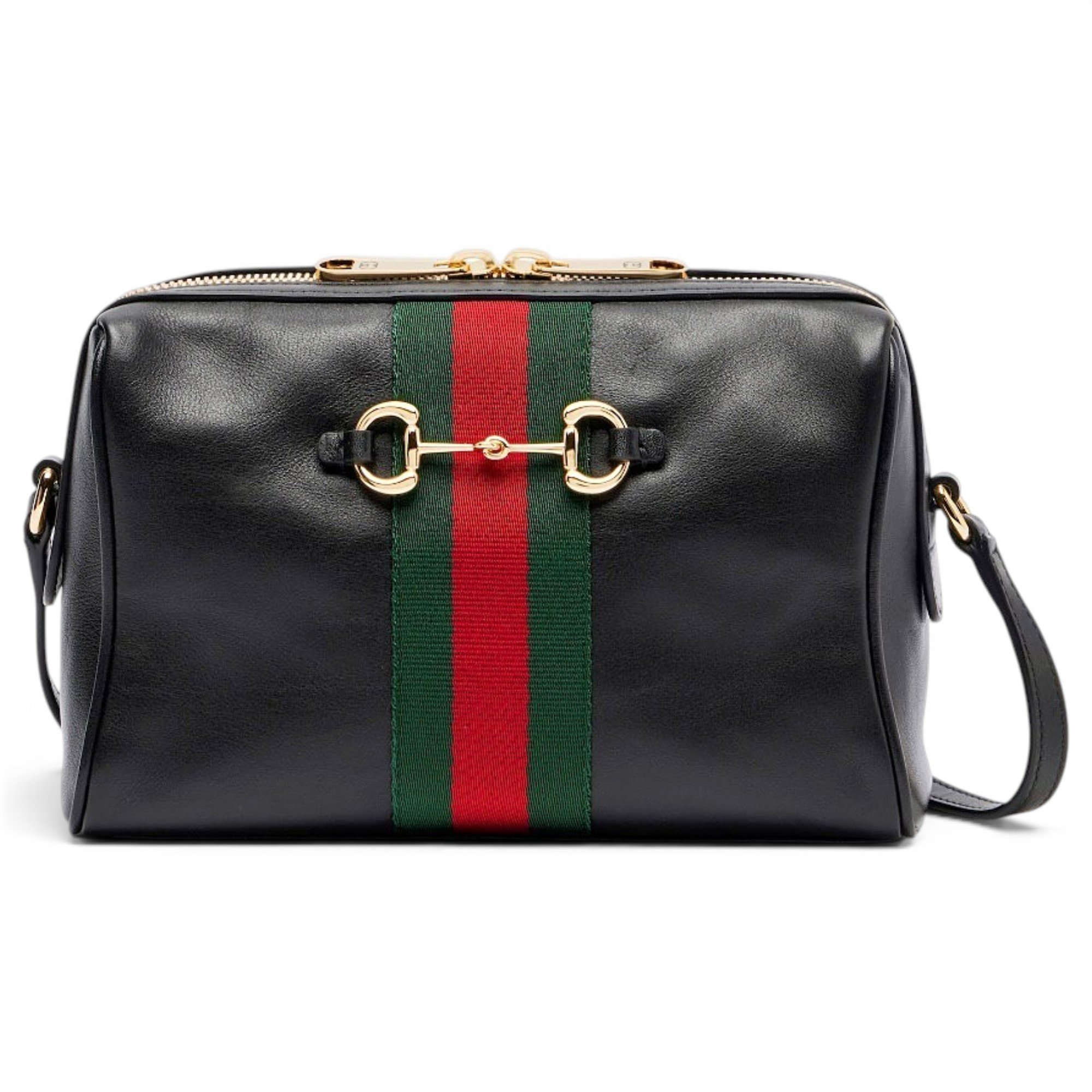 Leather crossbody bag