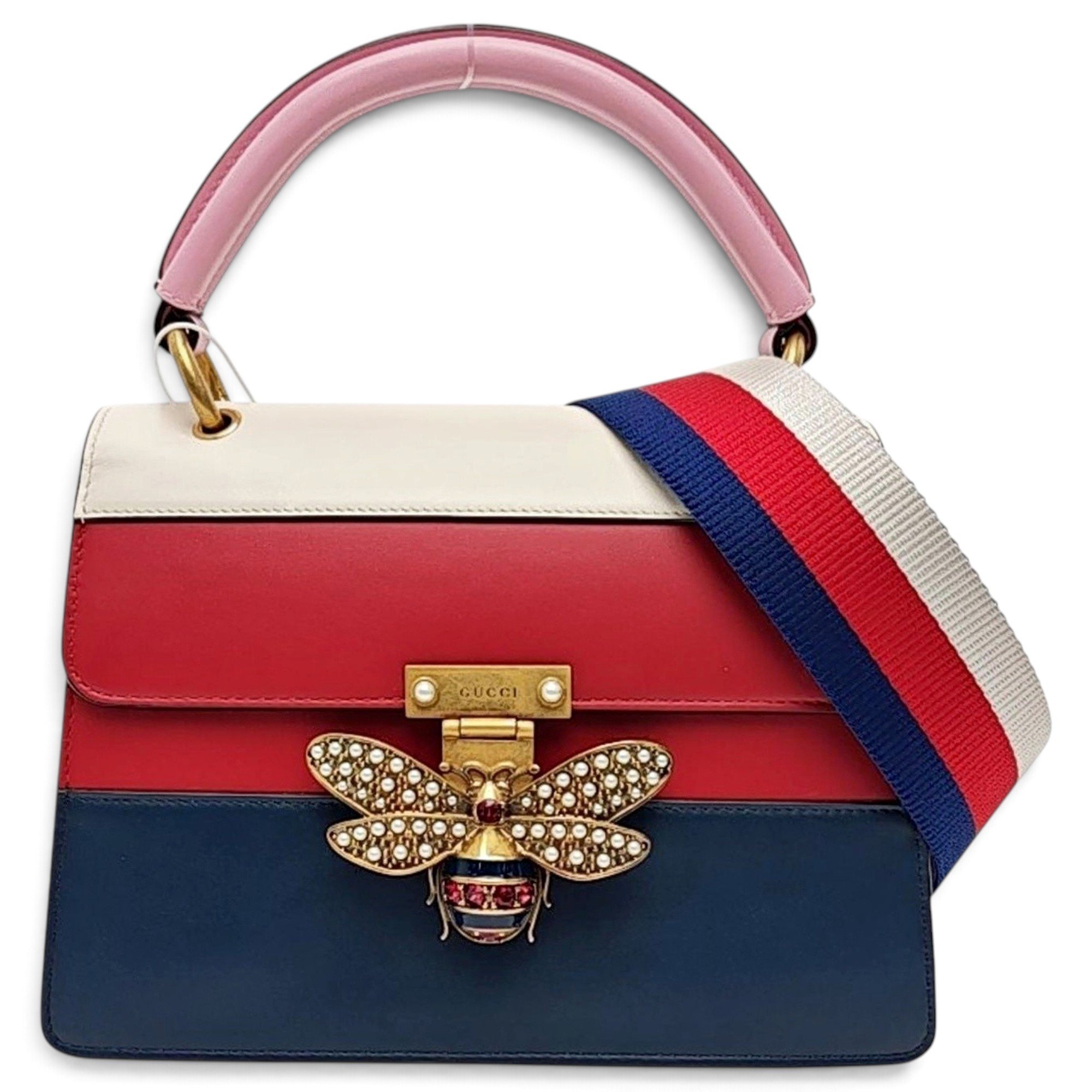 Queen Margaret leather handbag