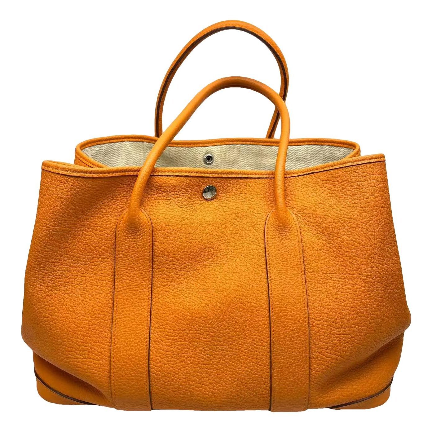 Garden Party leather handbag