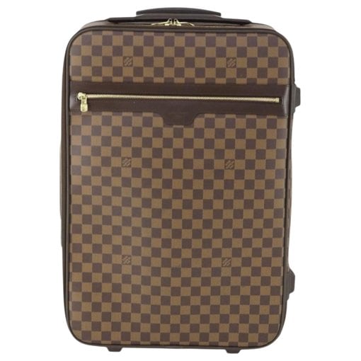 Leather travel bag