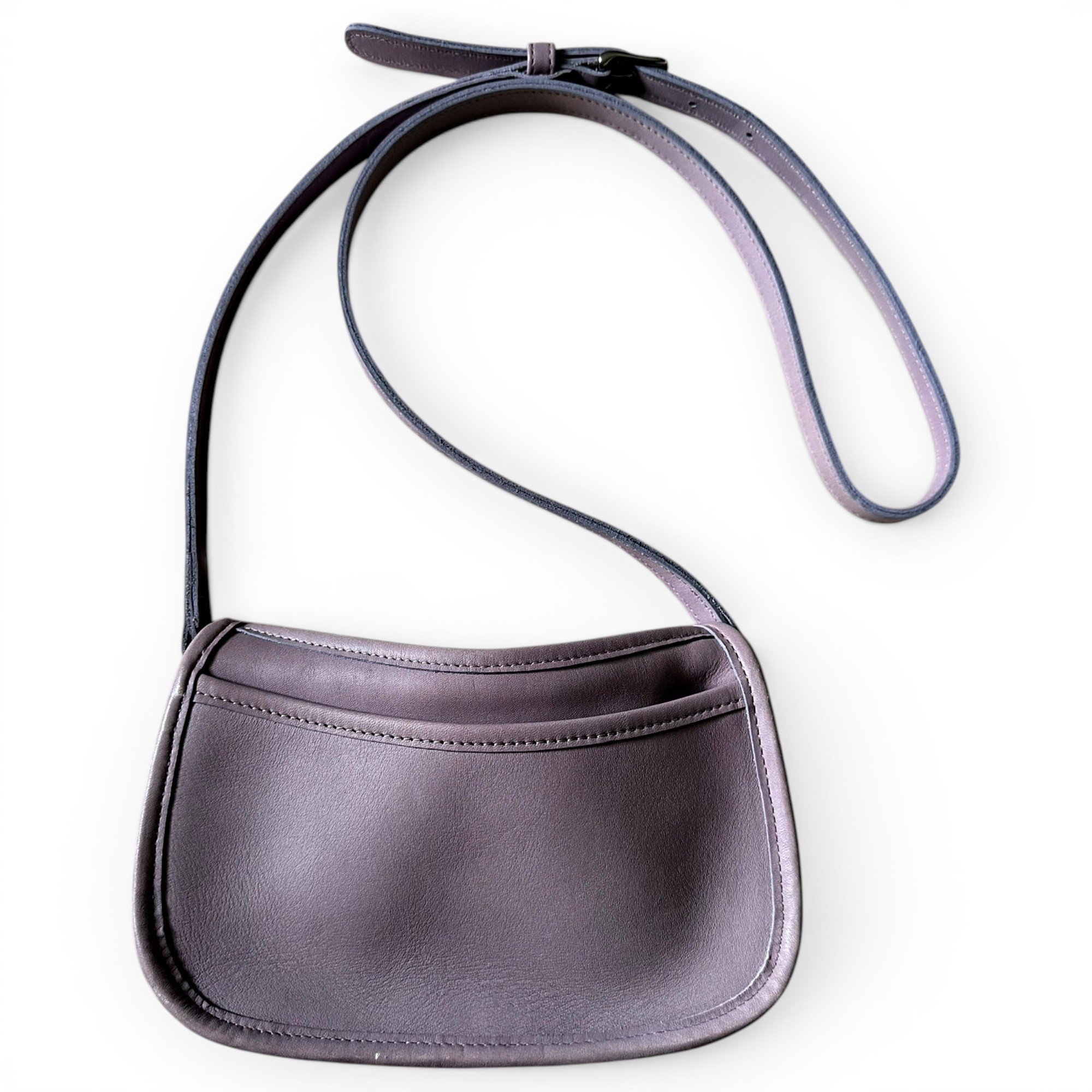 Leather crossbody bag