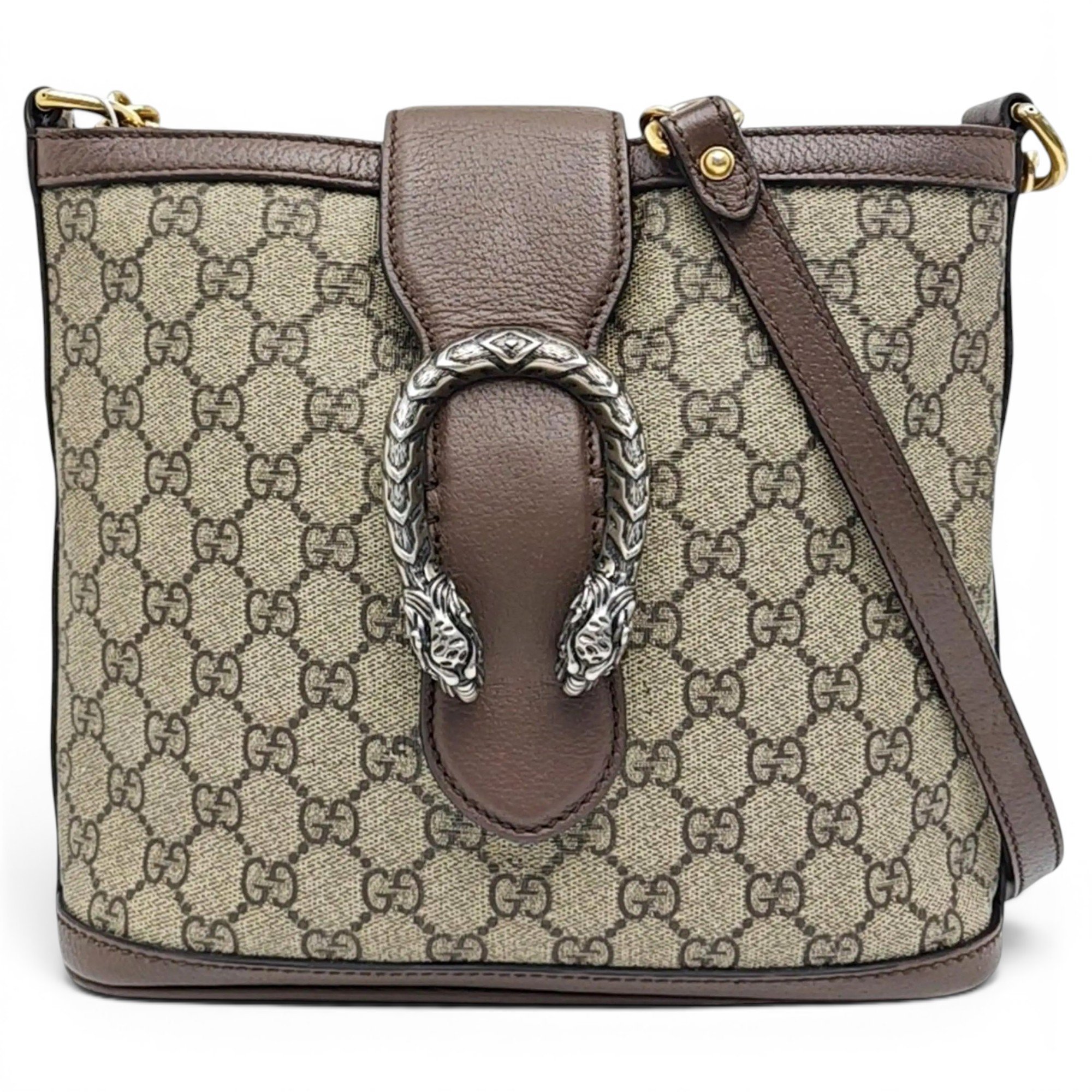 Dionysus Bucket leather crossbody bag
