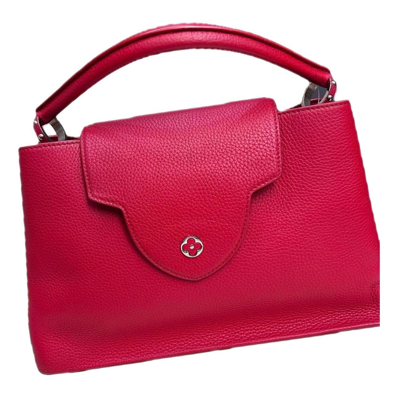 Capucines leather handbag