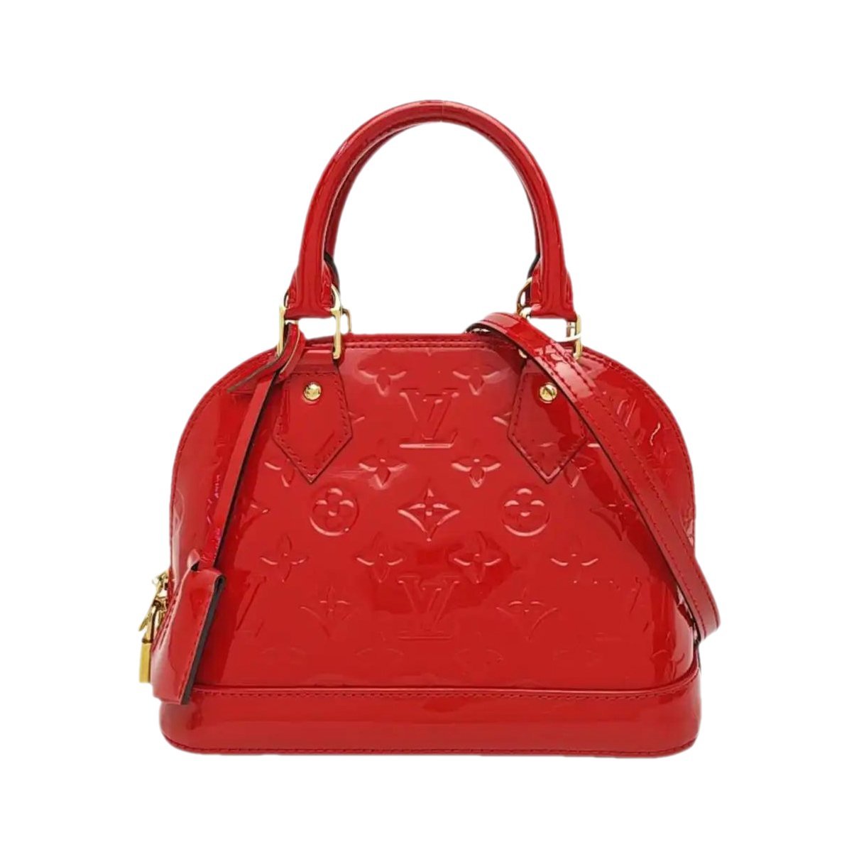 Alma BB patent leather handbag