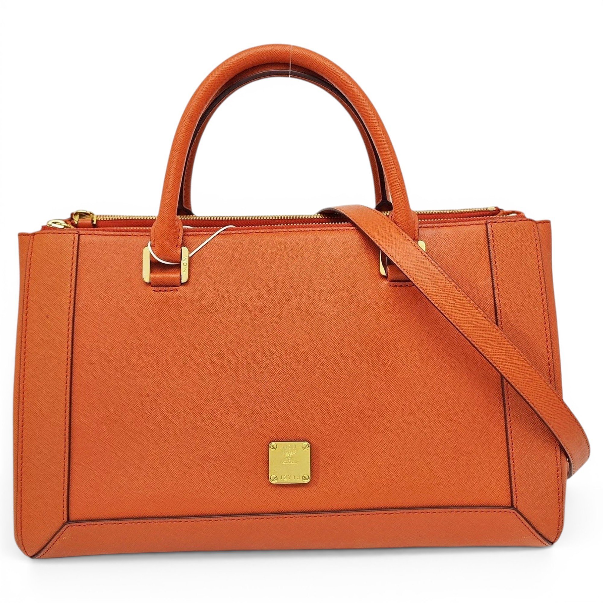 Leather handbag