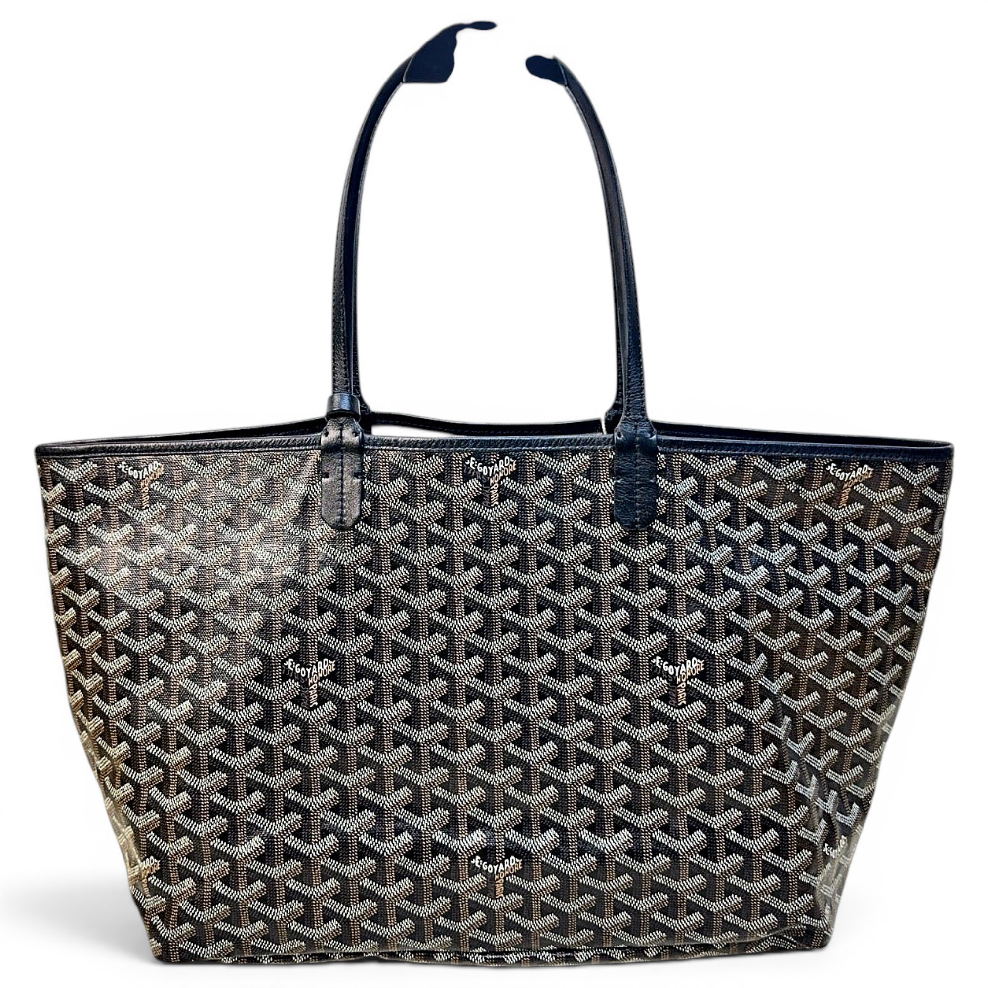 Leather tote