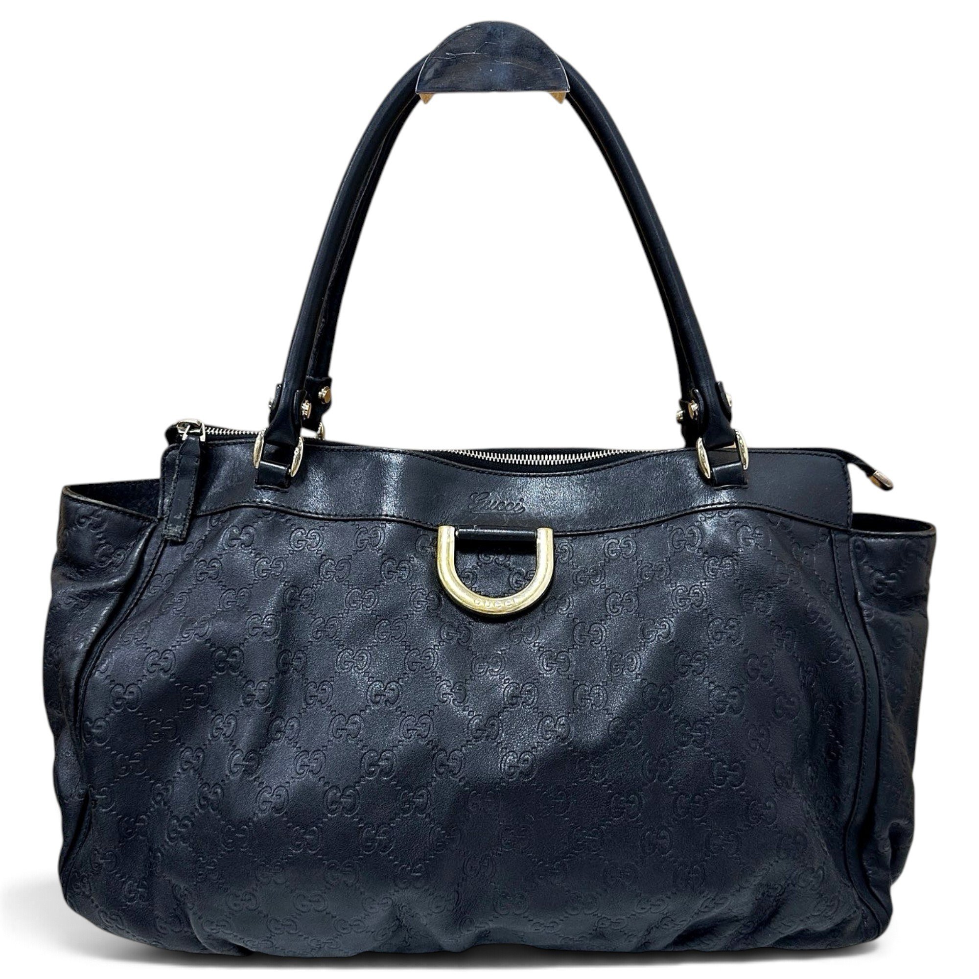 D-Ring leather tote