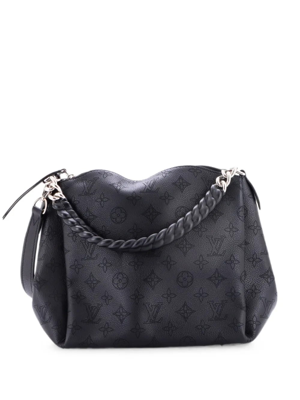Louis Vuitton Babylone Handbag Mahina Leather BB hobo bag