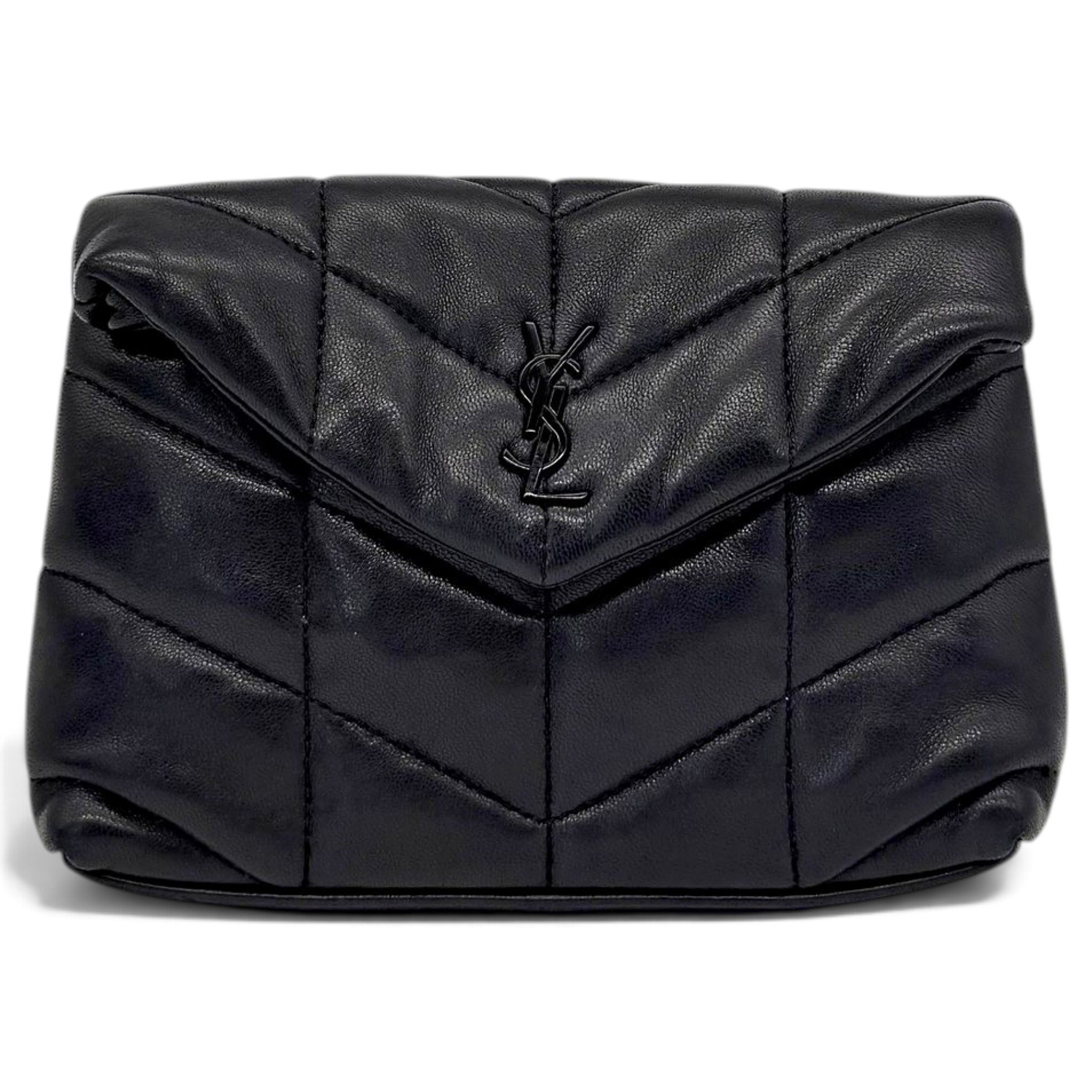Loulou Puffer leather crossbody bag