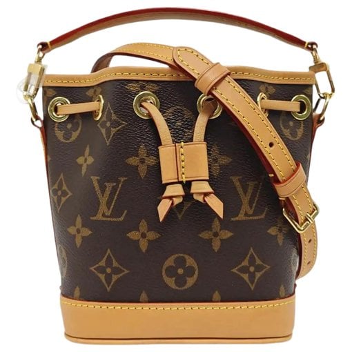 Nano Noé leather handbag