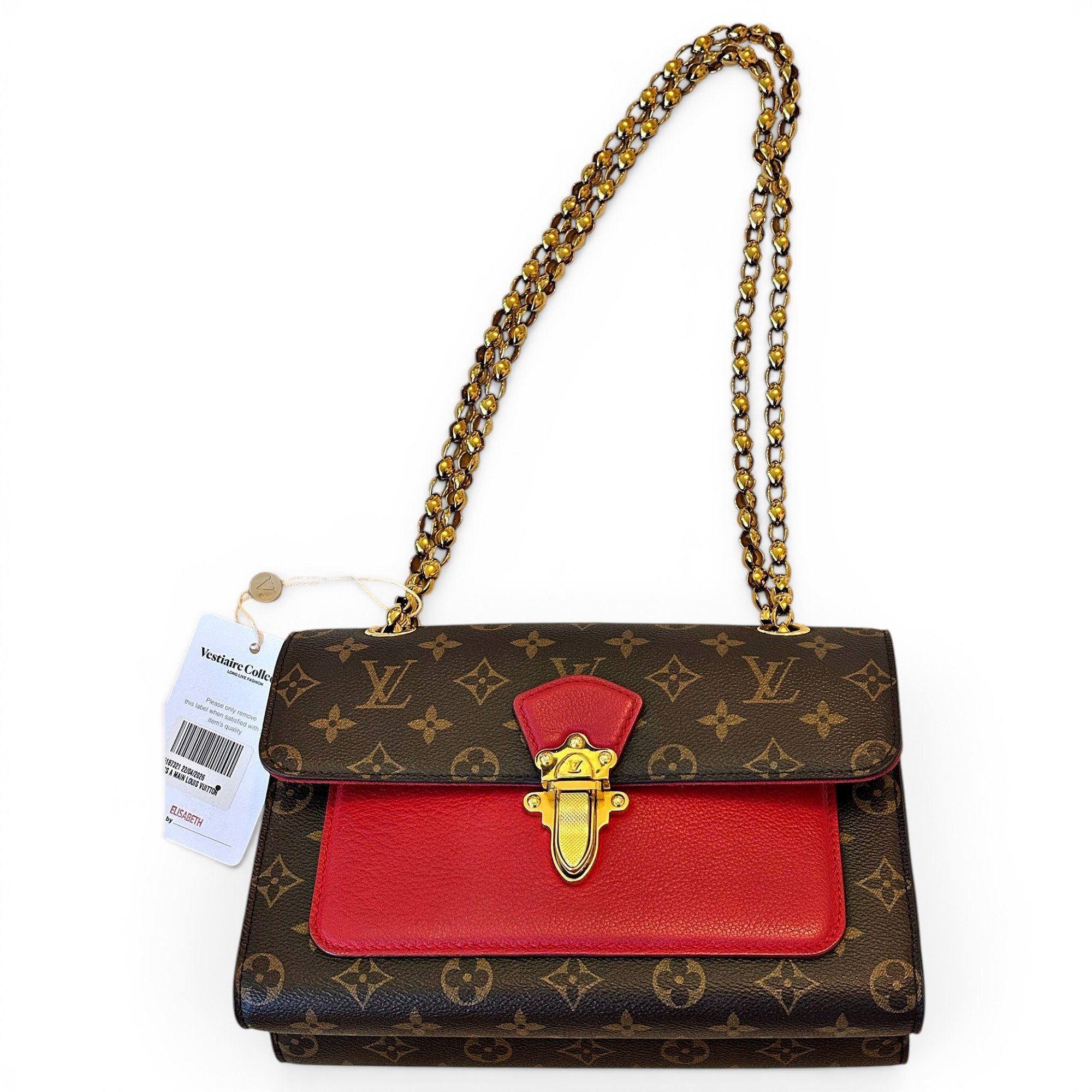Metis leather handbag