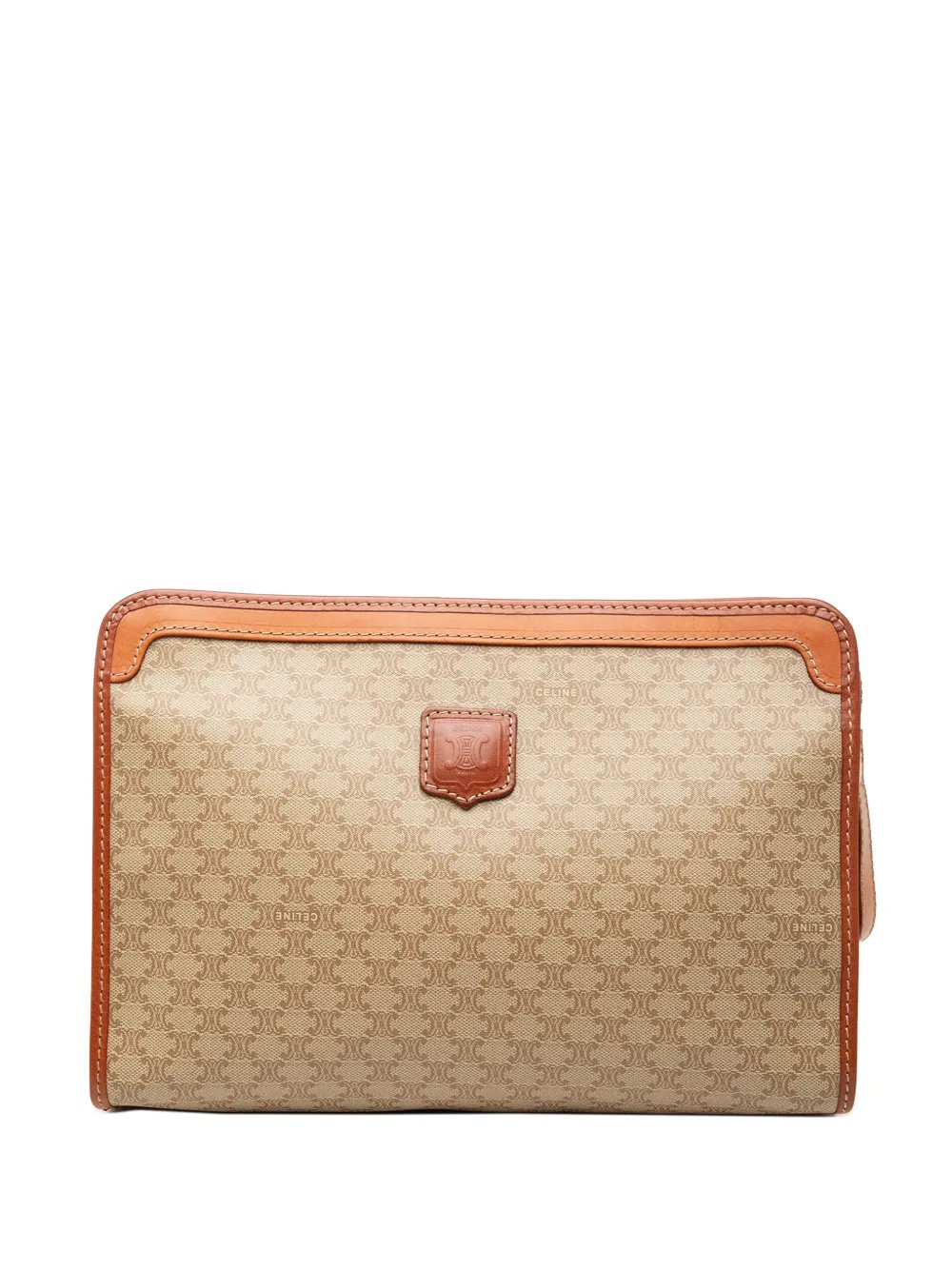 1980-1990 Macadam Coated Canvas clutch bag