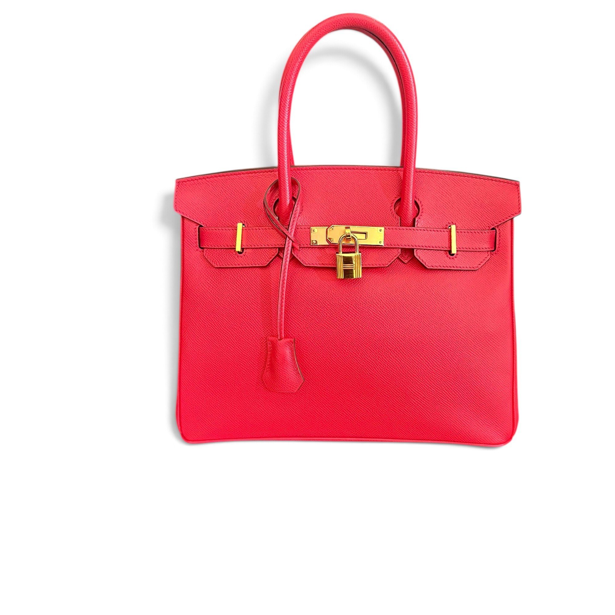 Birkin 30 leather handbag