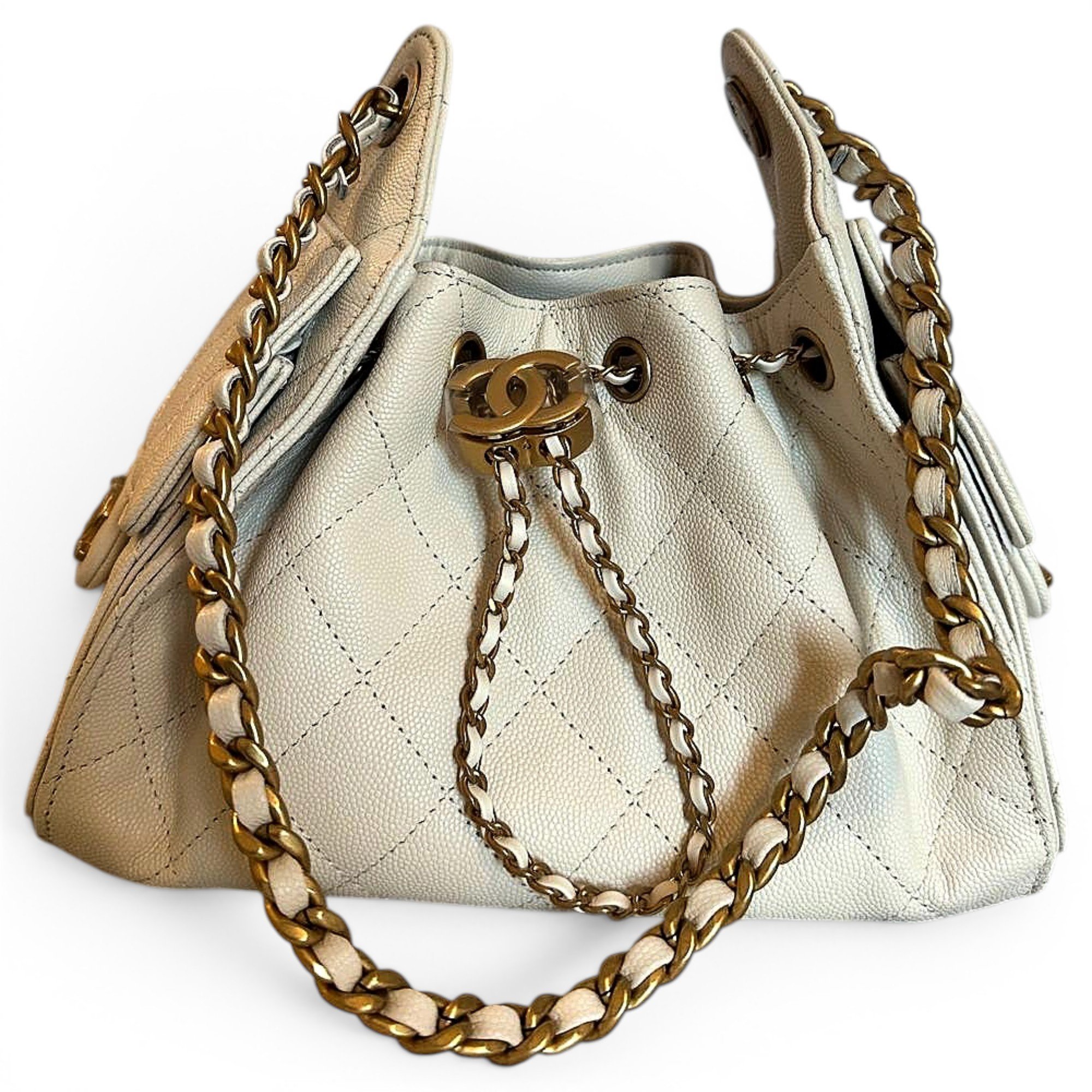 Chanel 25 leather handbag