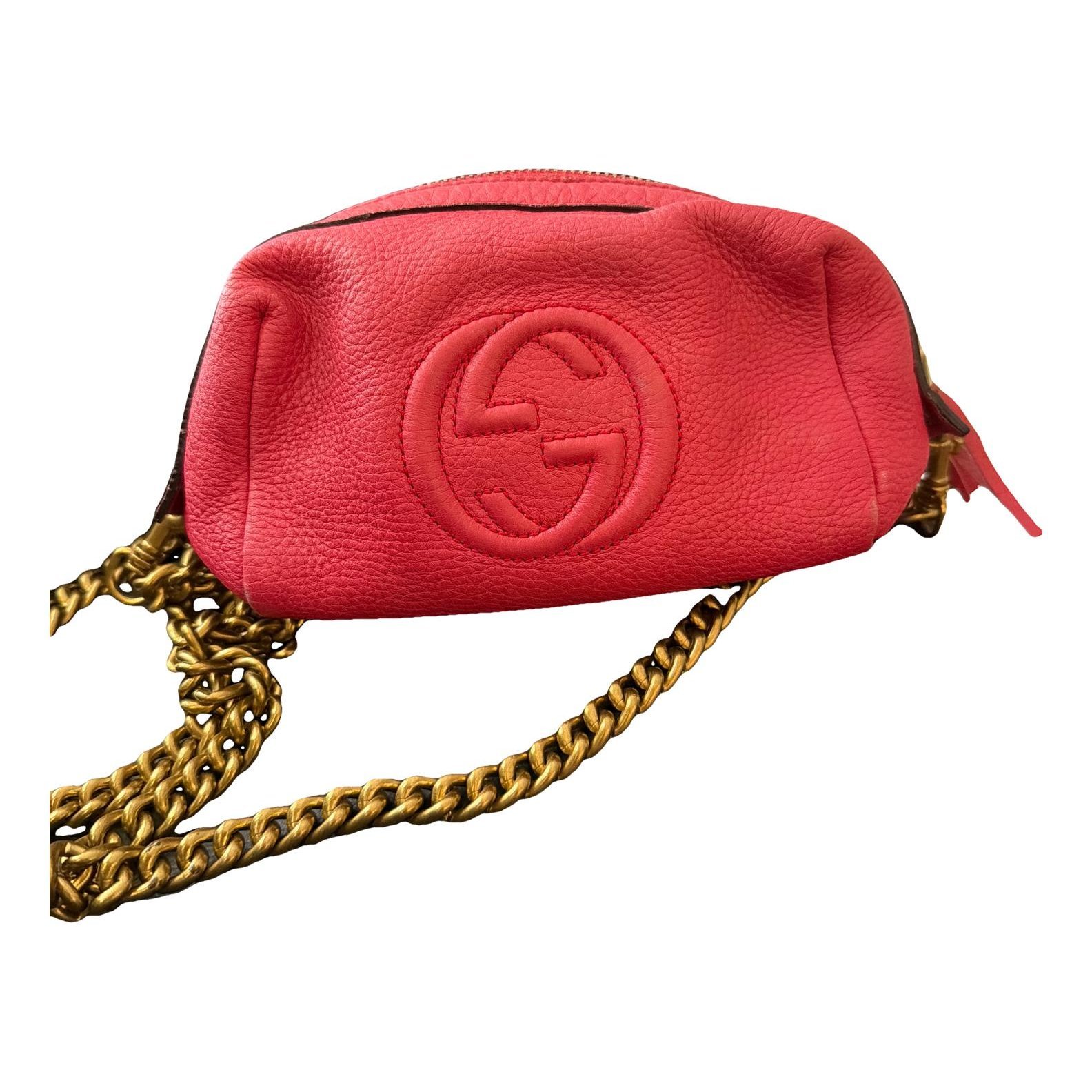 Leather mini bag