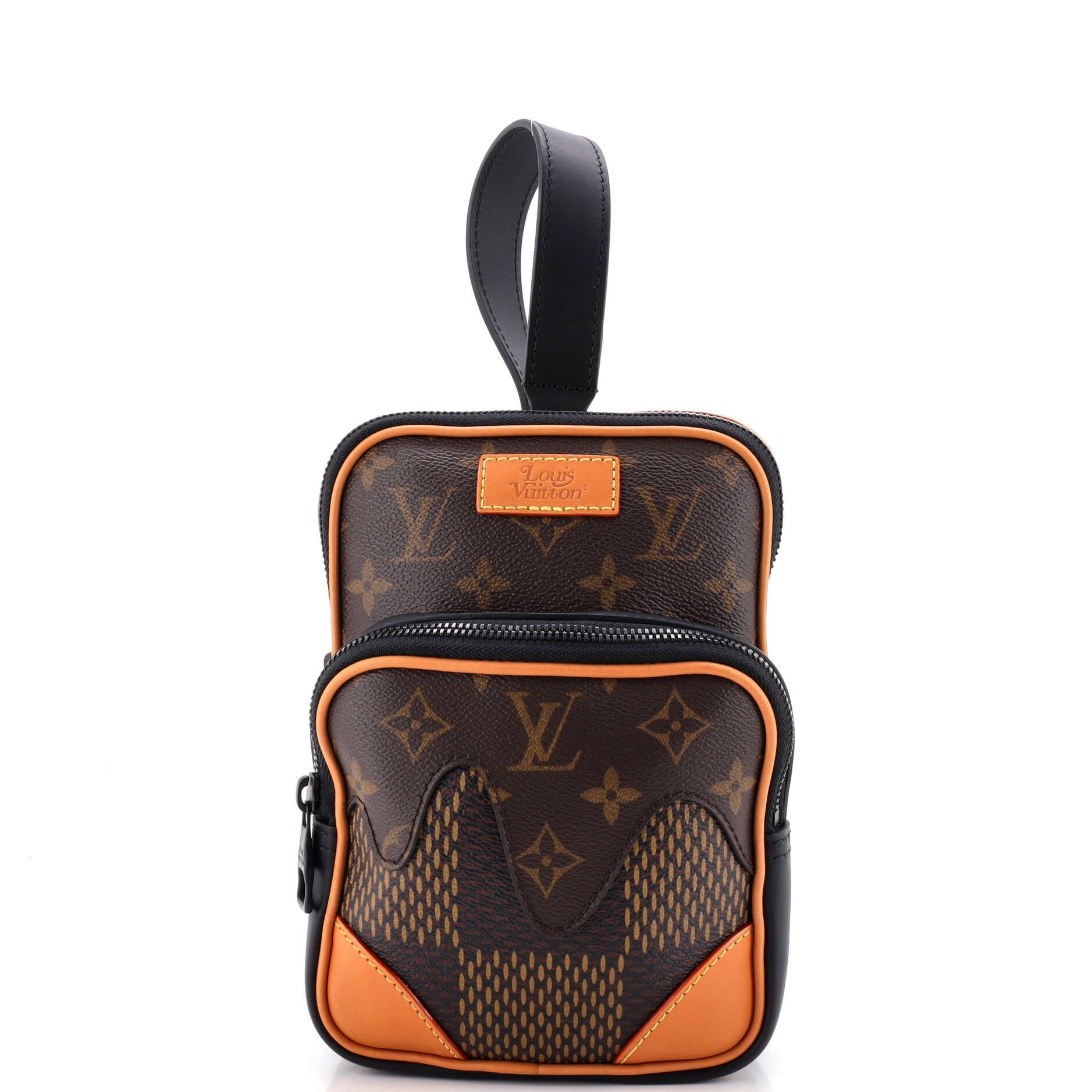 Nigo Amazone Sling Bag Limited Edition Giant Damier and Monogram Canvas
