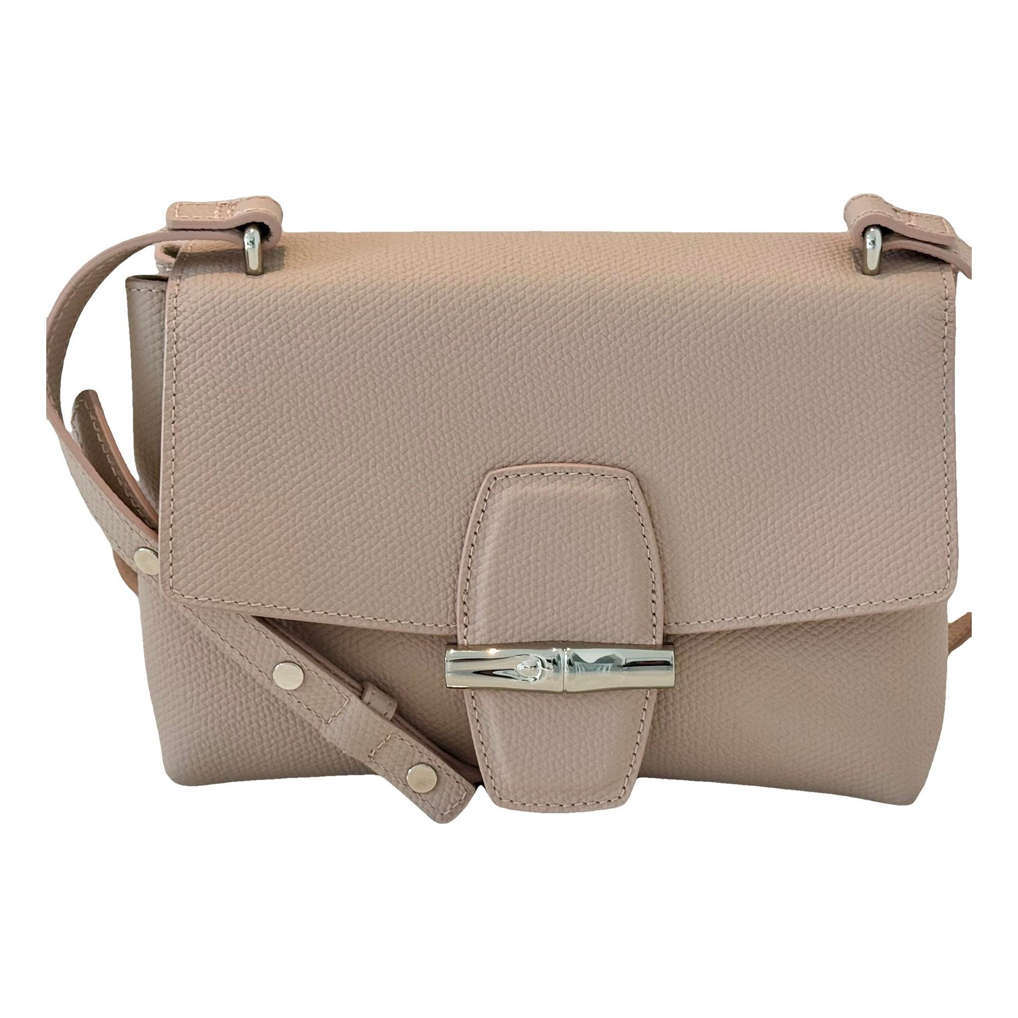Roseau leather crossbody bag