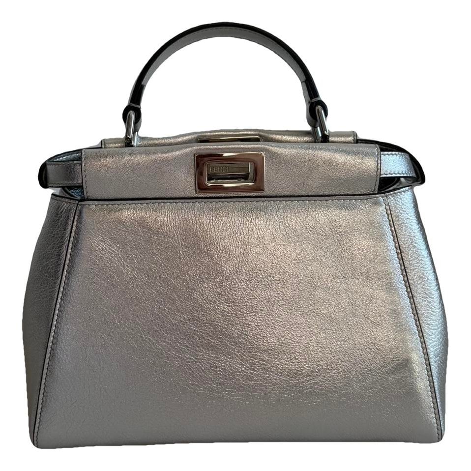 Peekaboo leather handbag