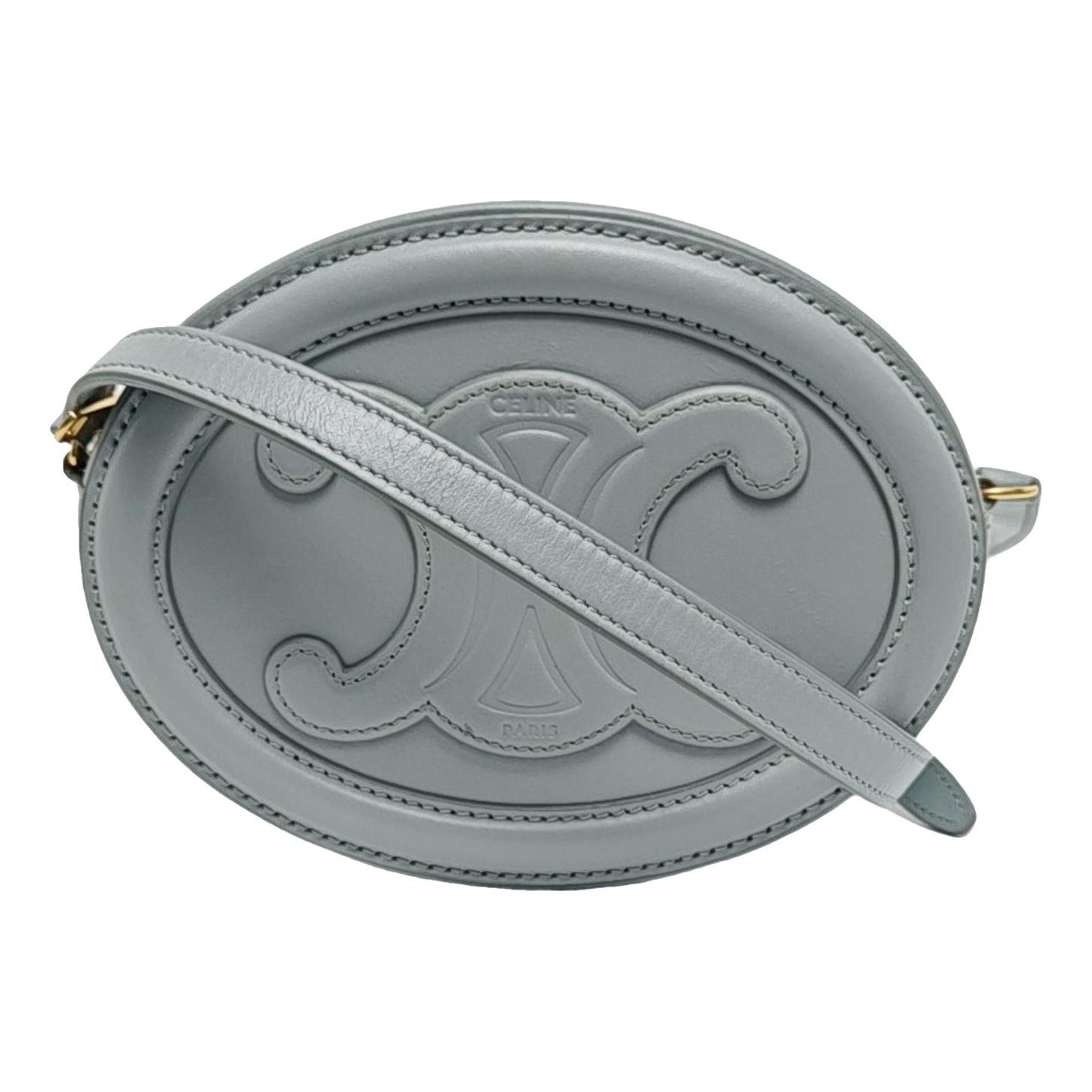 Triomphe leather handbag